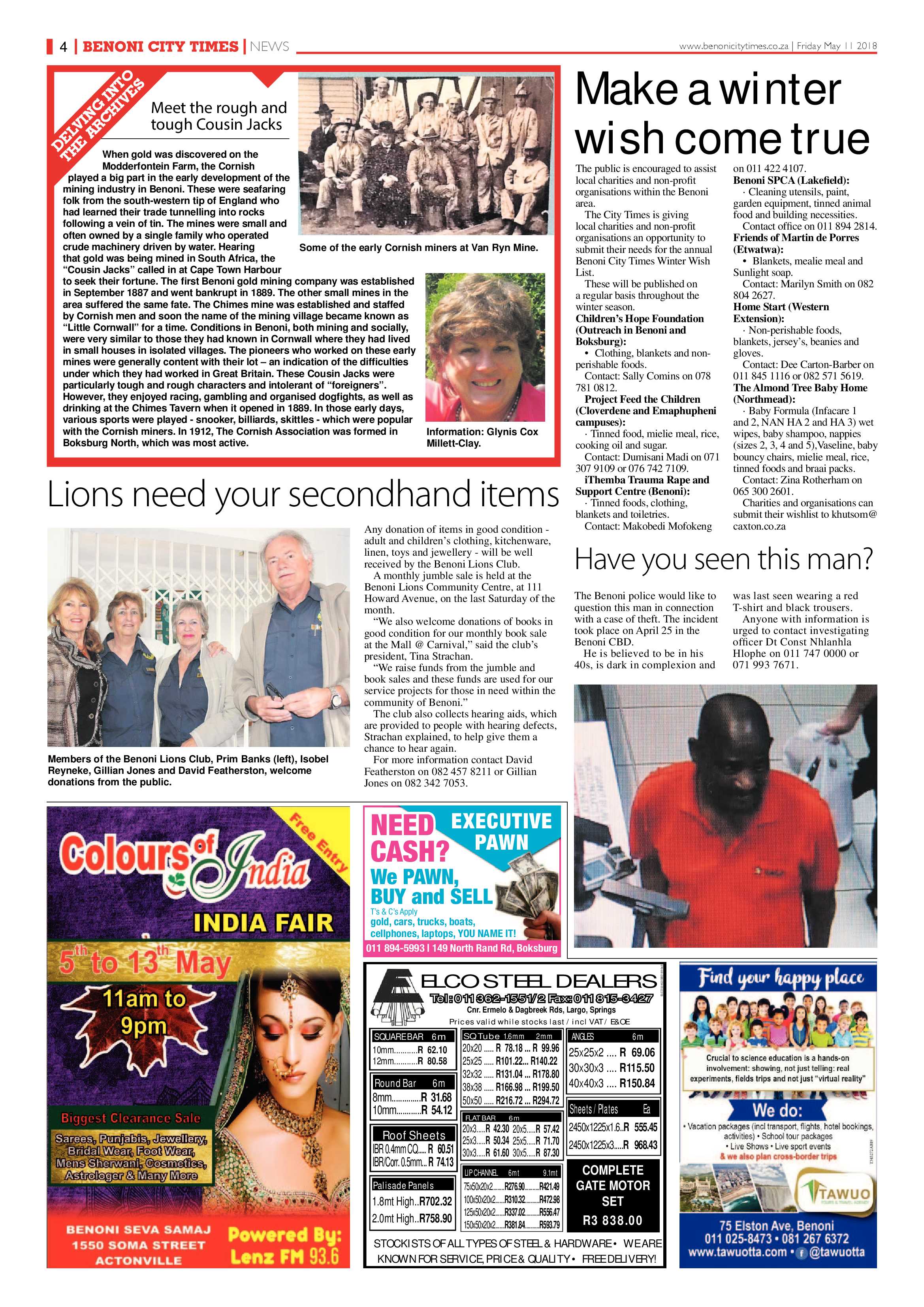 Benoni City Times 10 May 2018 page 4