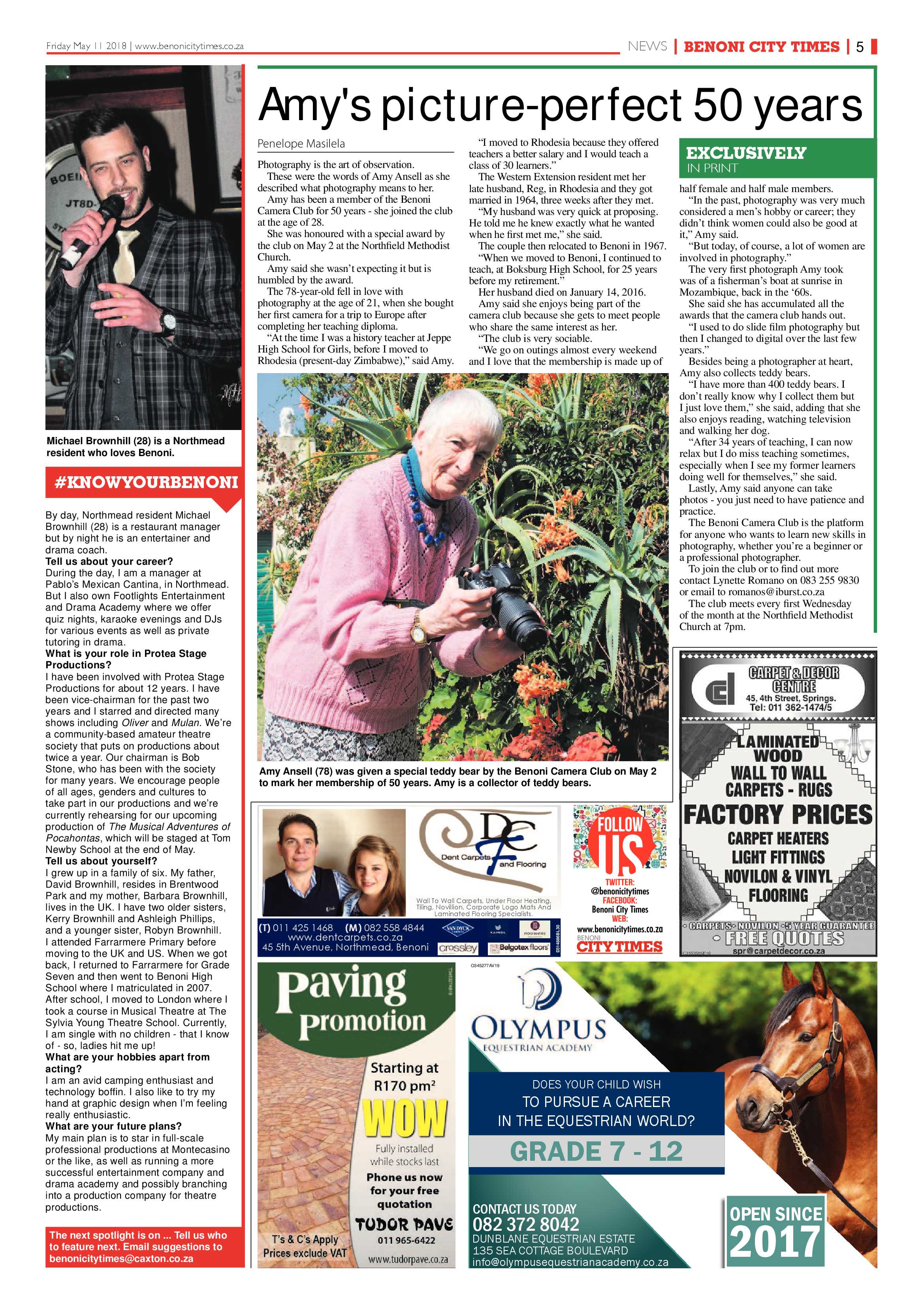 Benoni City Times 10 May 2018 page 5