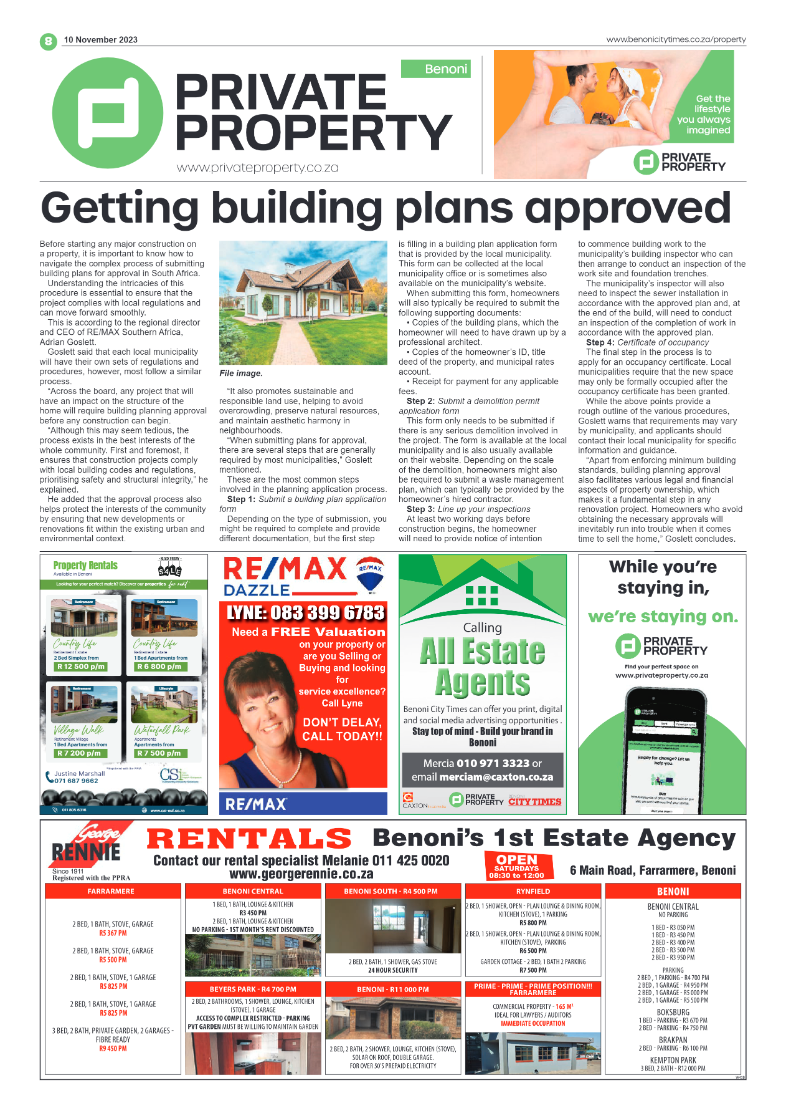 Benoni City Times 10 November 2023 page 8
