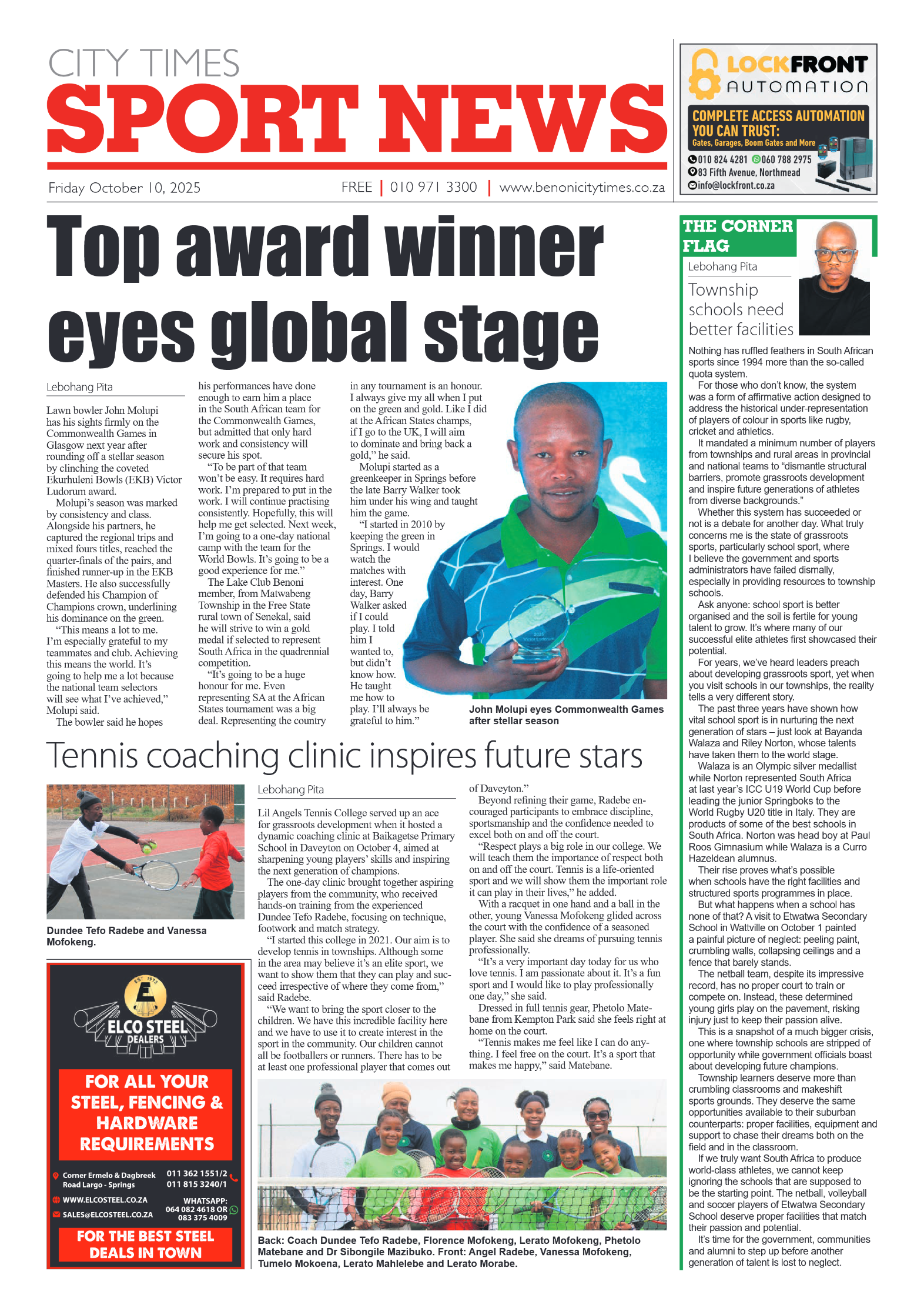 Benoni City Times 10 October 2025 page 10