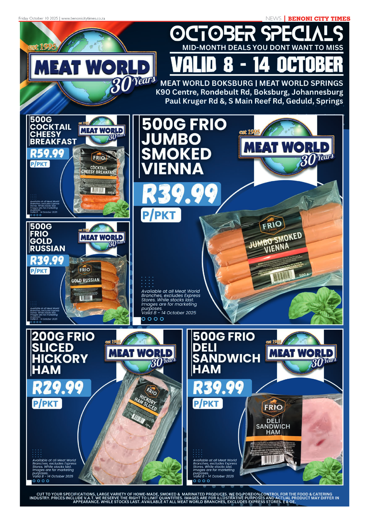 Benoni City Times 10 October 2025 page 11