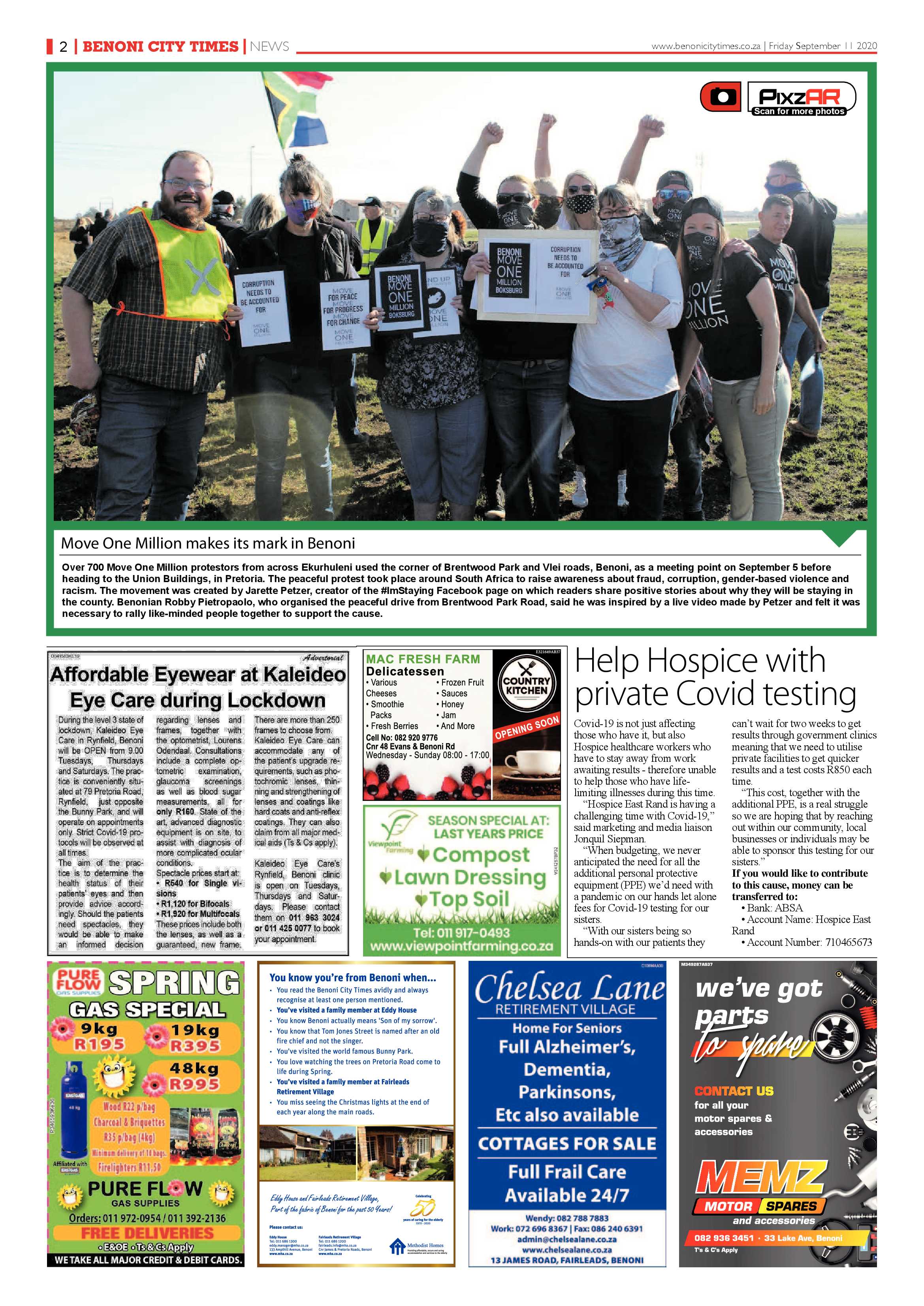 Benoni City Times 10 September 2020 page 2