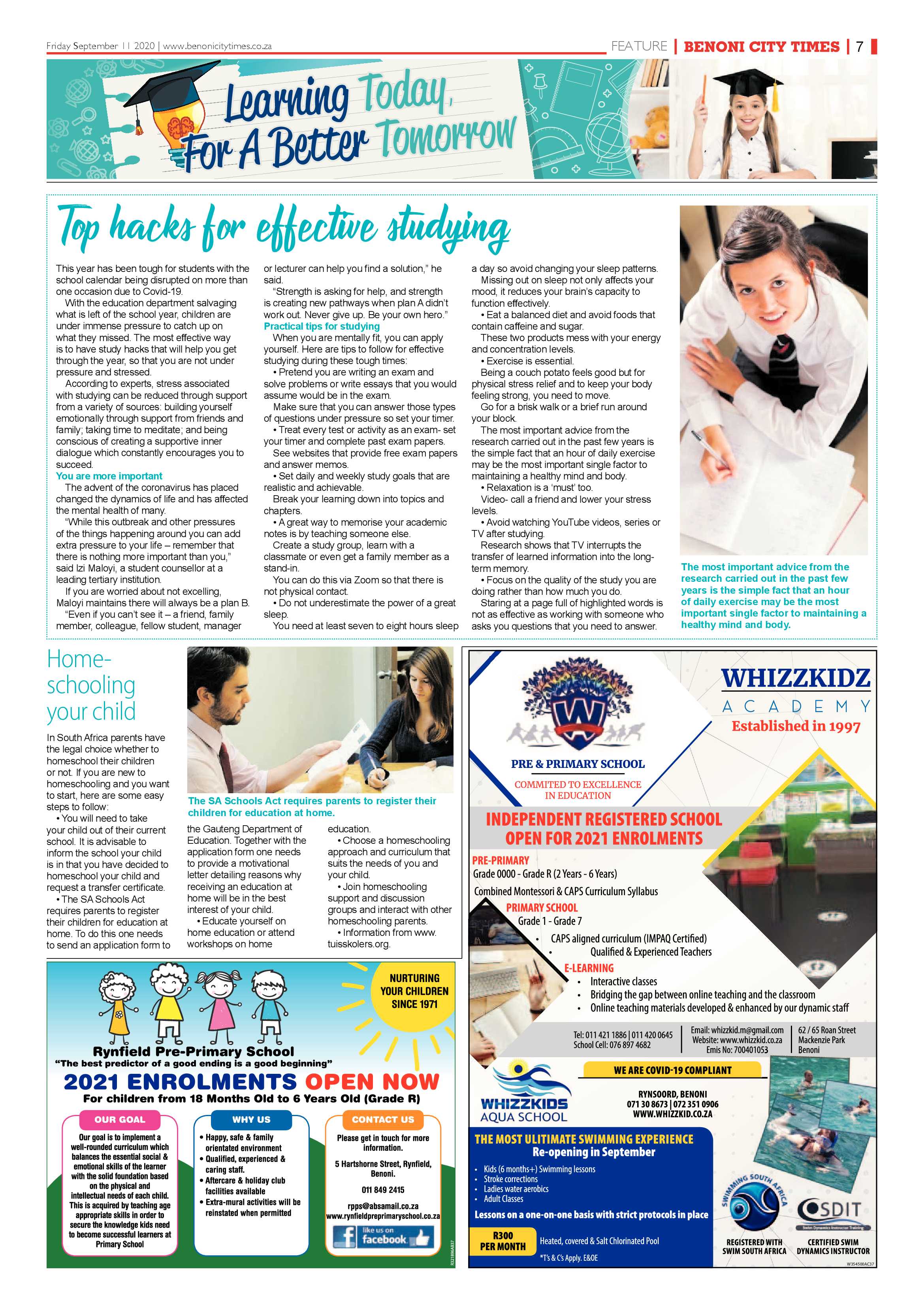 Benoni City Times 10 September 2020 page 7