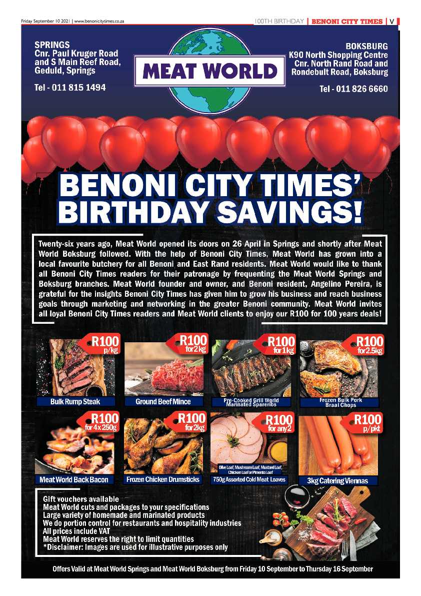 Benoni City Times 10 September 2021 page 11