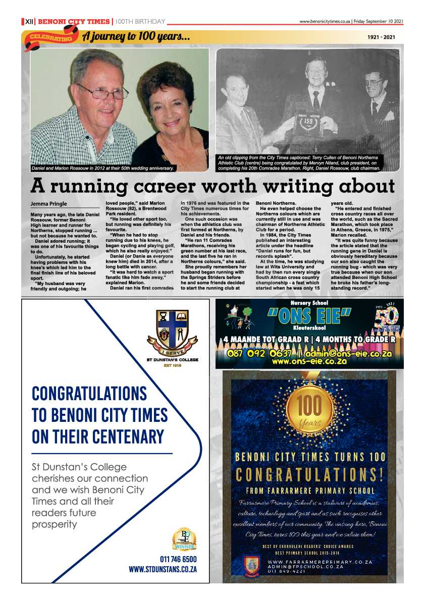 Benoni City Times 10 September 2021 page 18