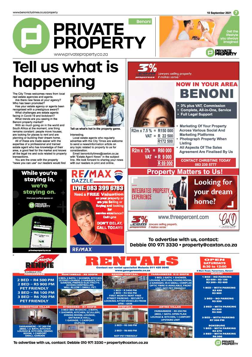 Benoni City Times 10 September 2021 page 19