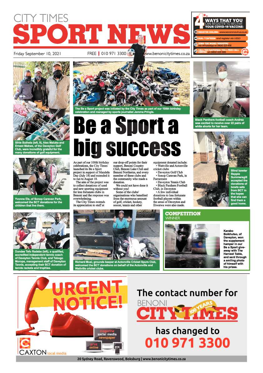 Benoni City Times 10 September 2021 page 24