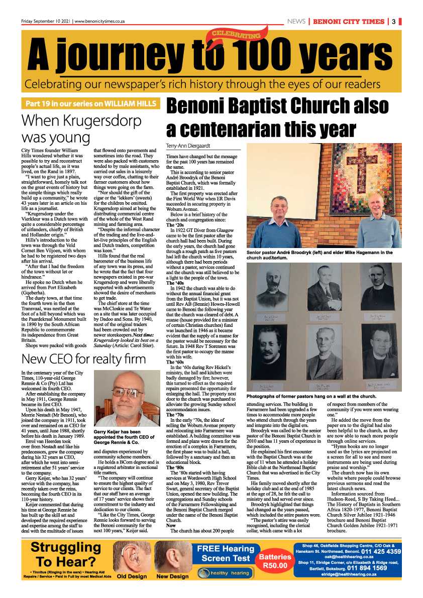 Benoni City Times 10 September 2021 page 3