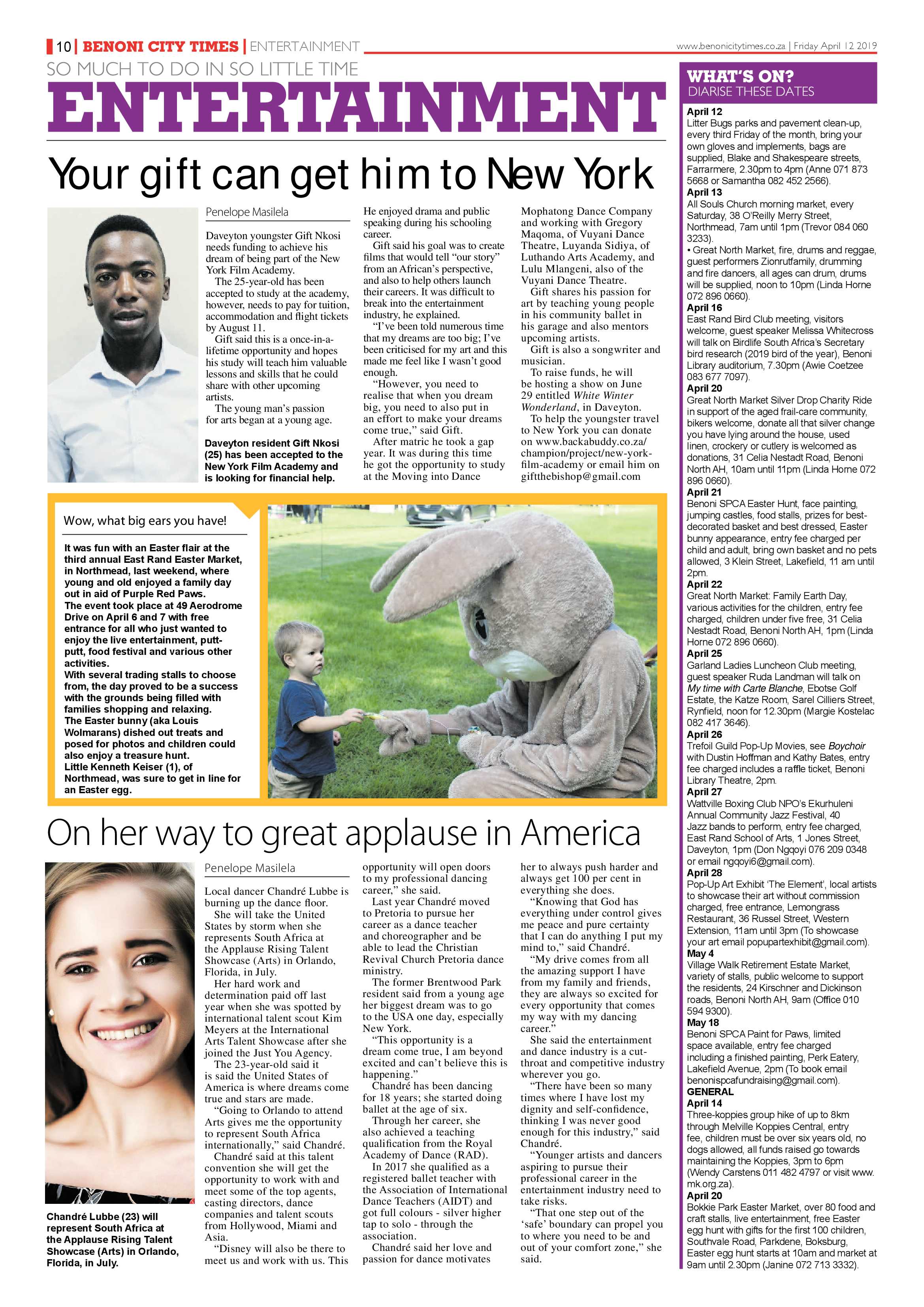 Benoni City Times 11 April 2019 page 10