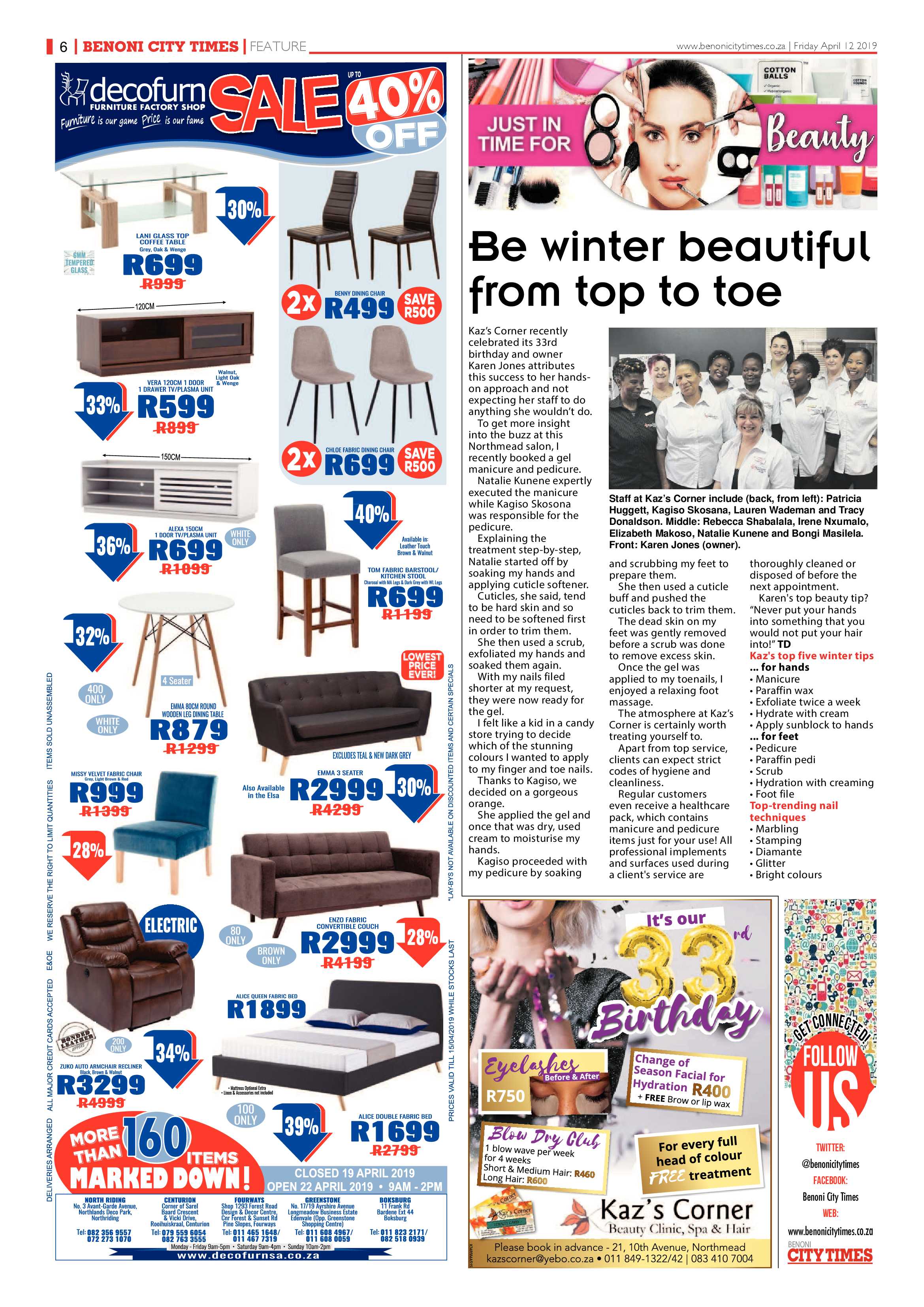 Benoni City Times 11 April 2019 page 6