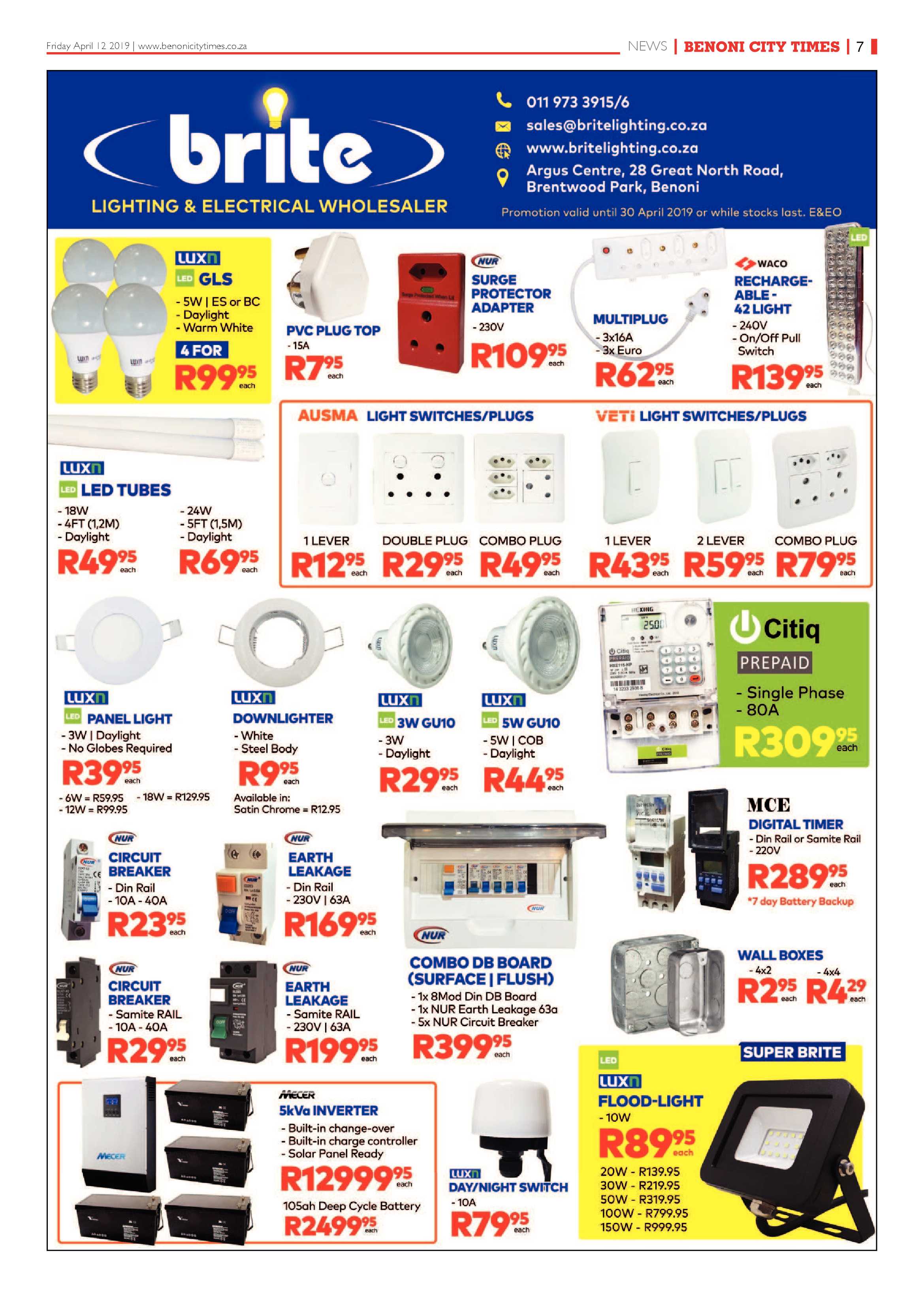 Benoni City Times 11 April 2019 page 7