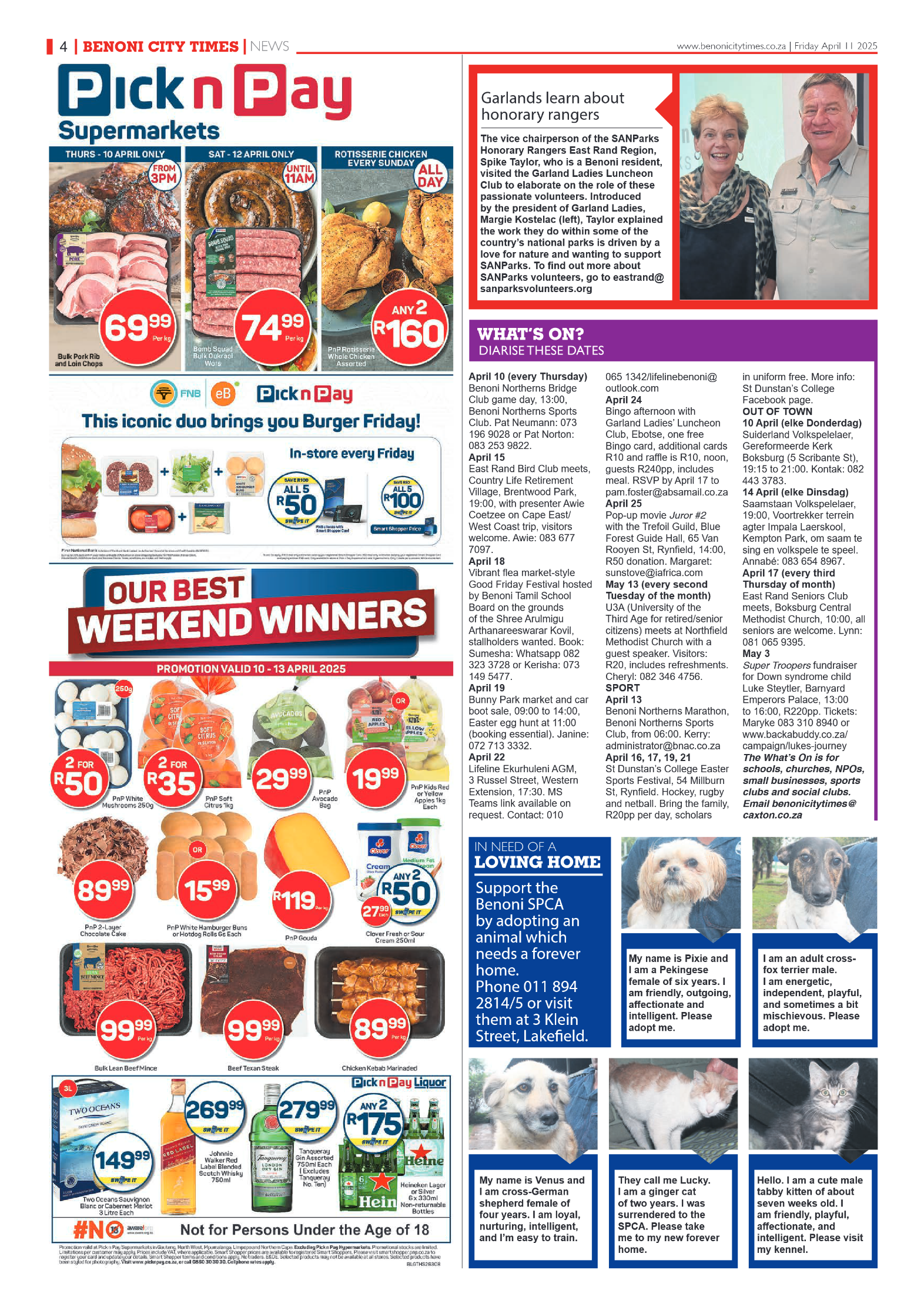 Benoni City Times 11 April 2025 page 6