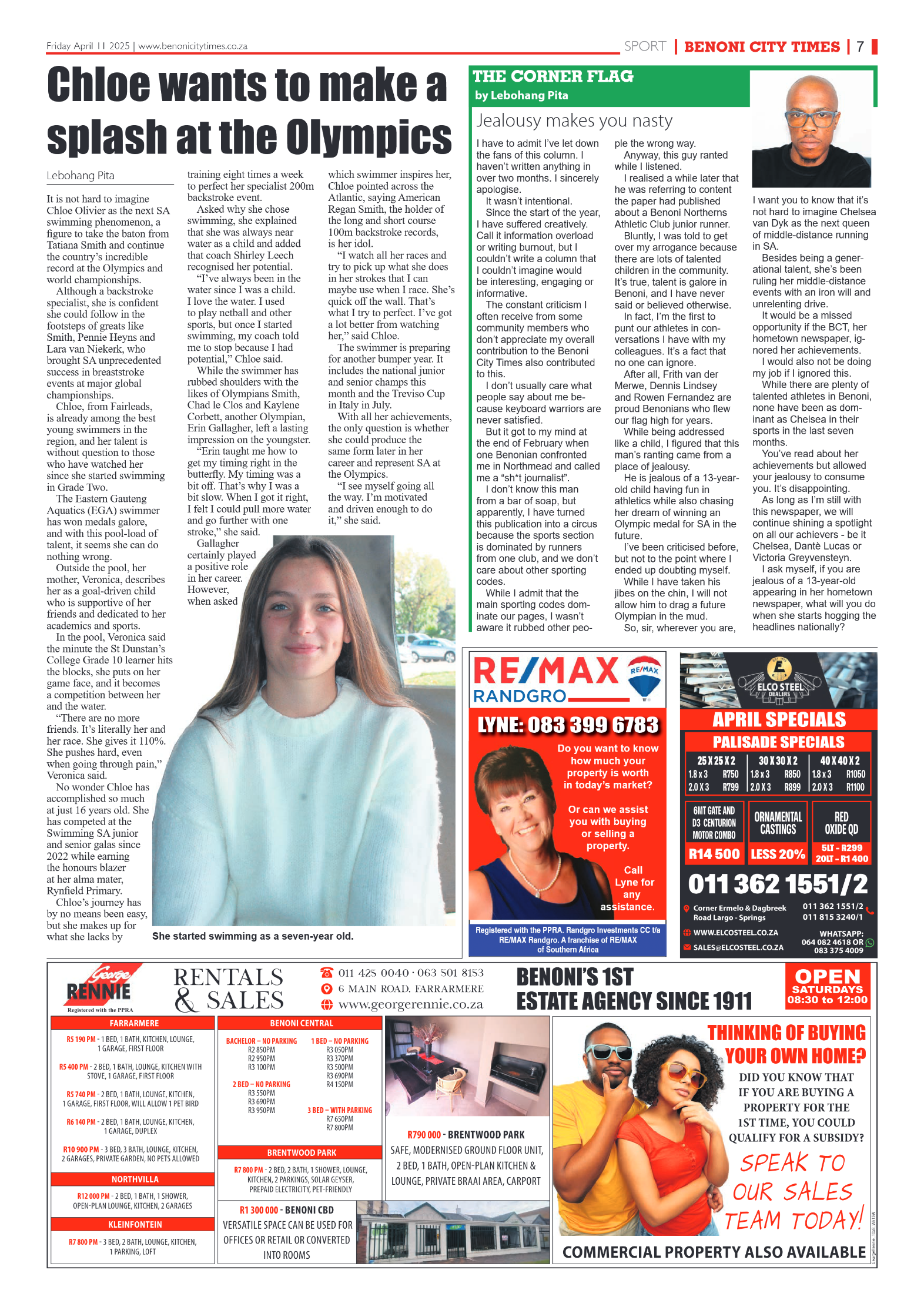 Benoni City Times 11 April 2025 page 9