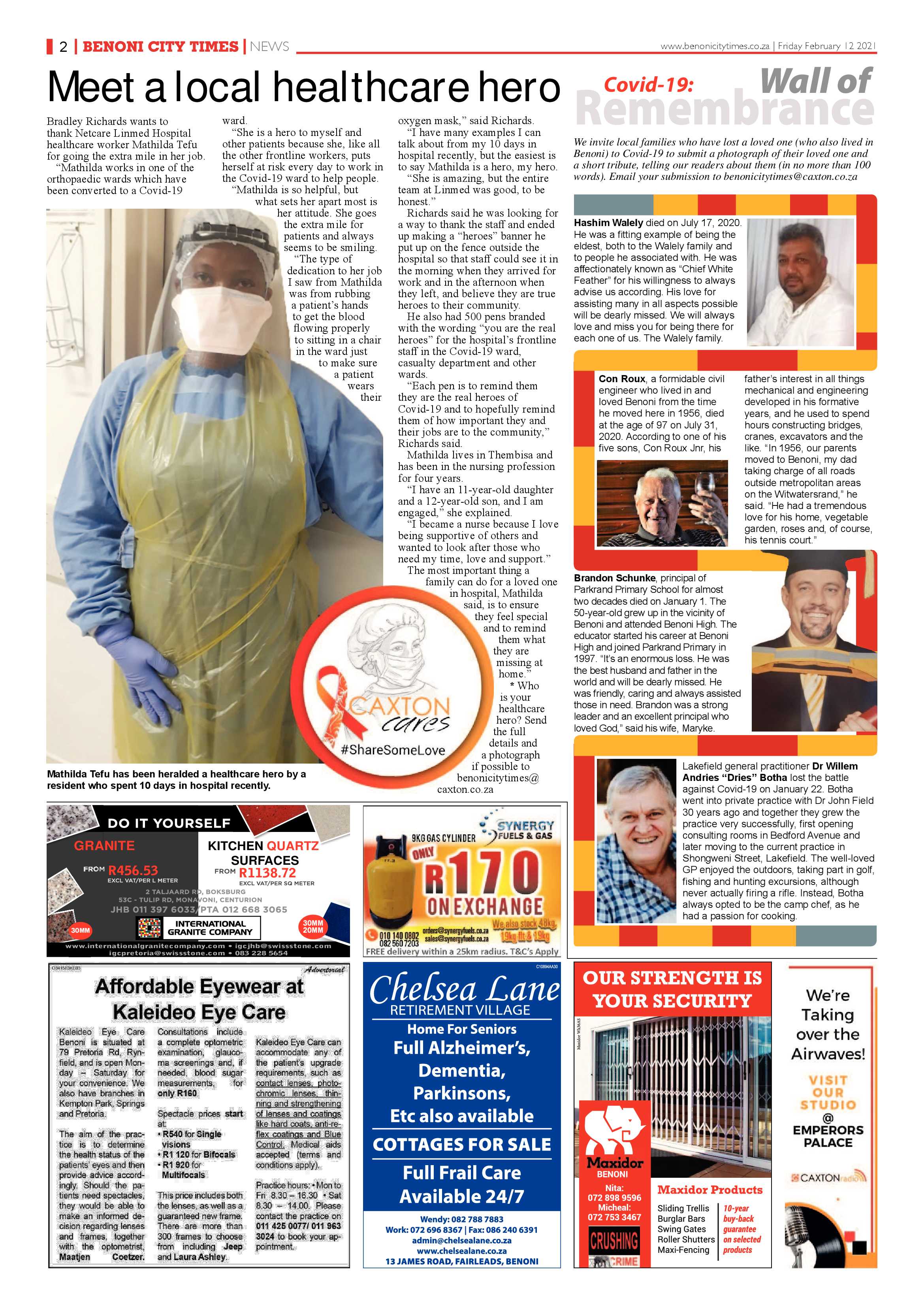 Benoni City Times 11 February 2021 page 2