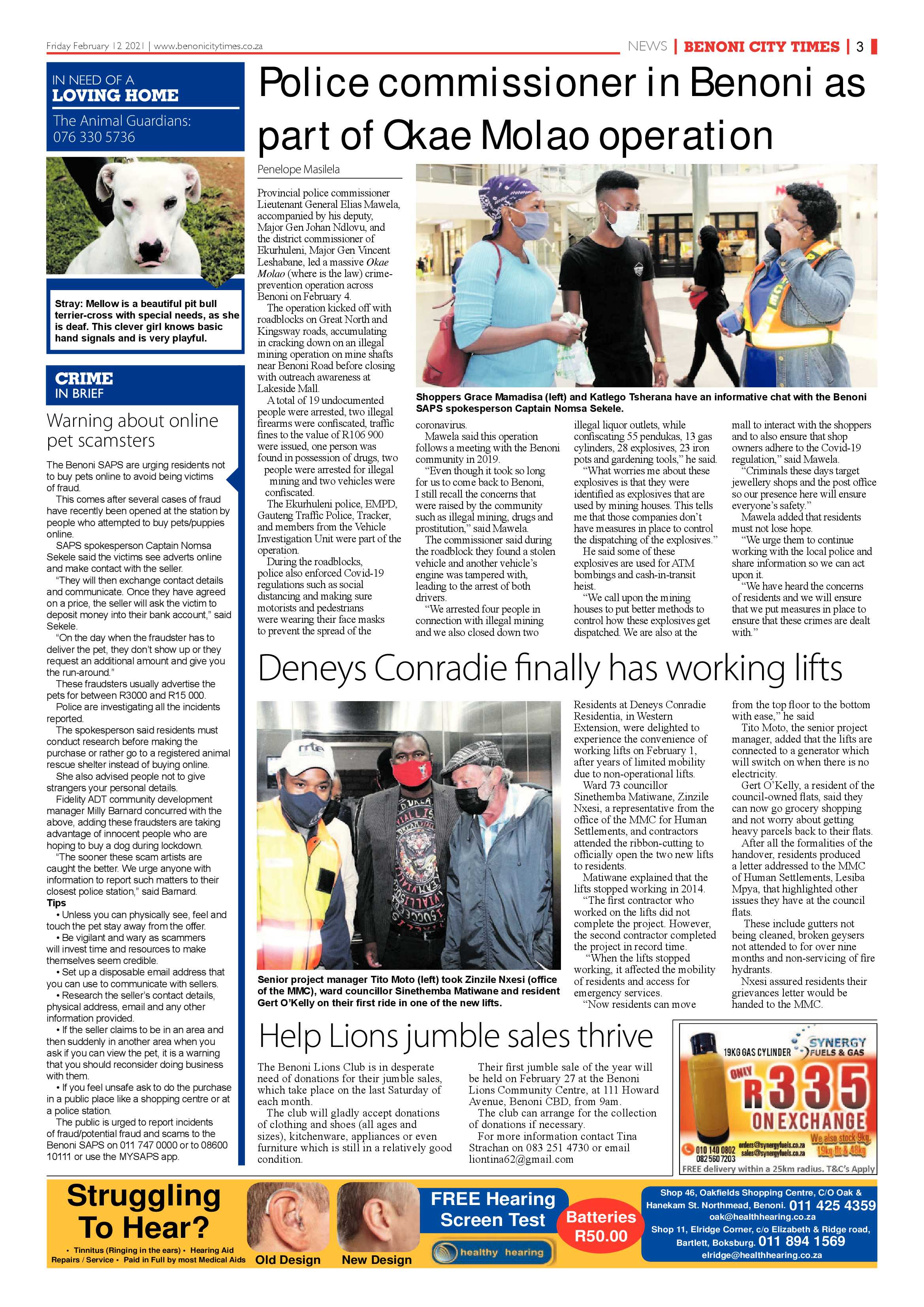 Benoni City Times 11 February 2021 page 3