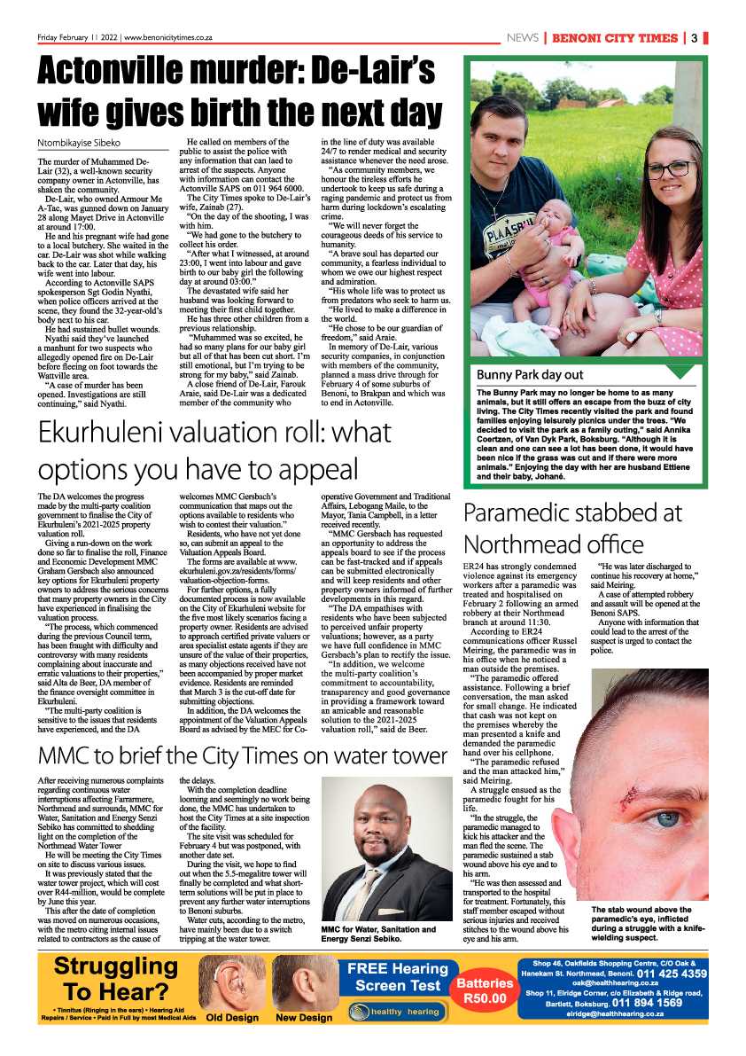 Benoni City Times 11 February 2022 page 3