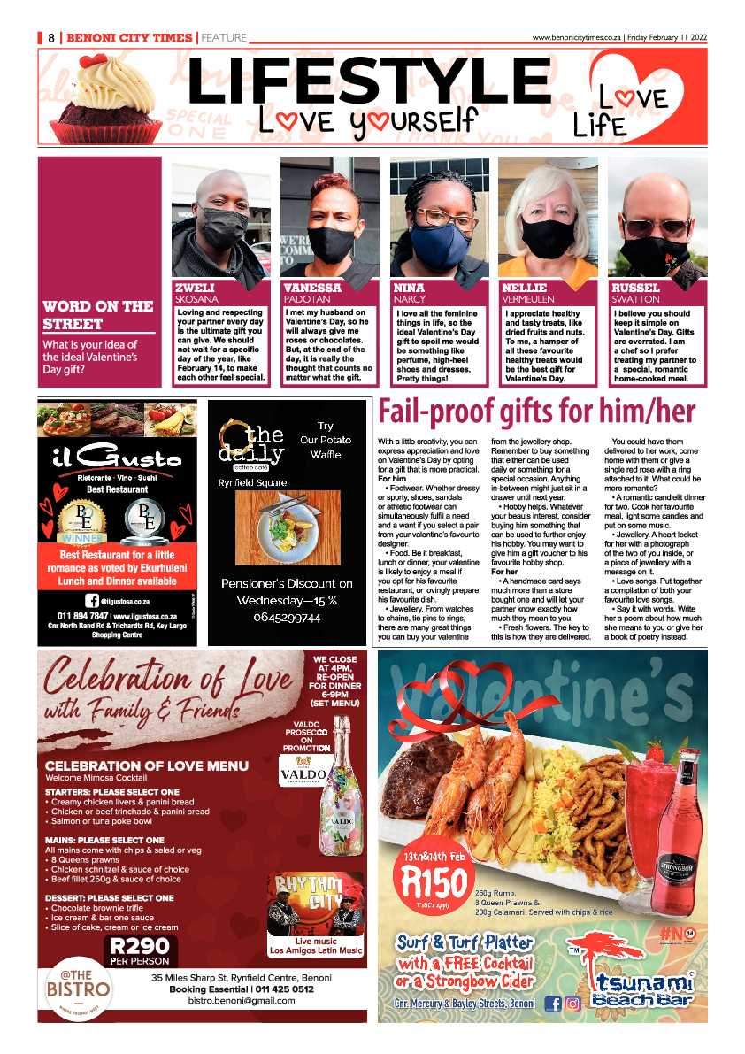 Benoni City Times 11 February 2022 page 8