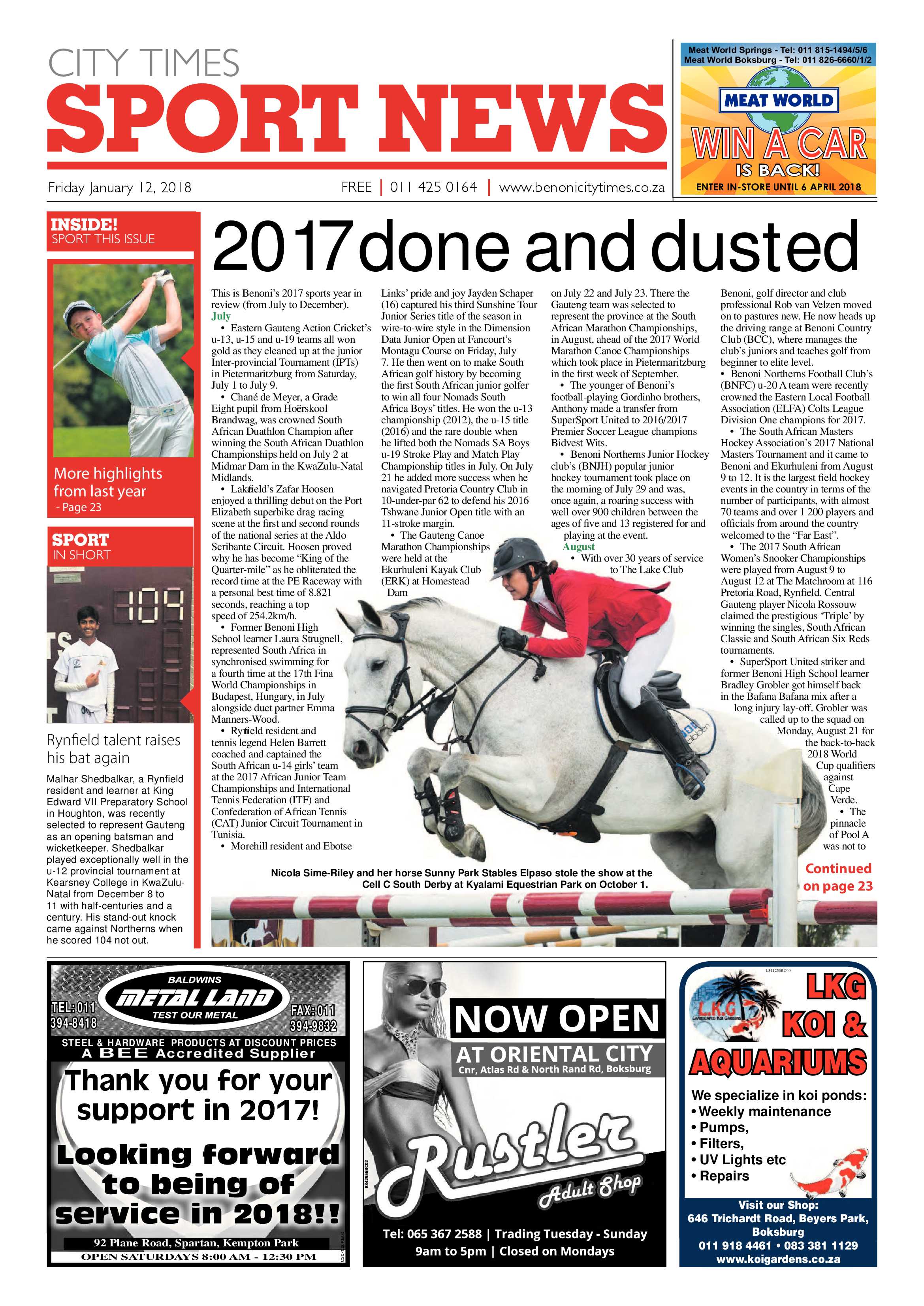 Benoni City Times 11 January 2018 page 24