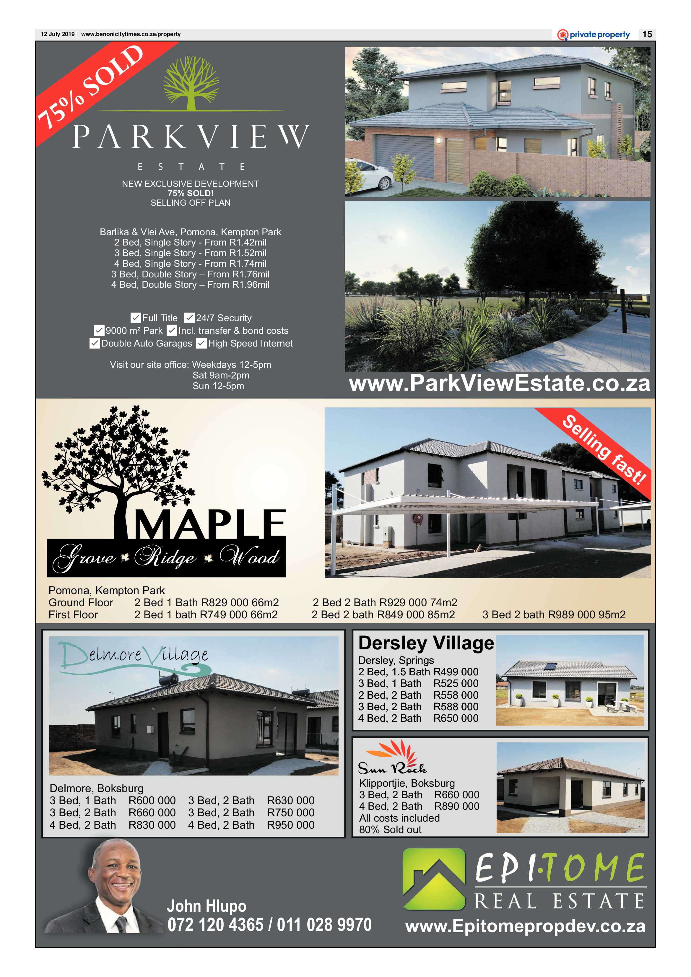 Benoni City Times 11 July 2019 page 15