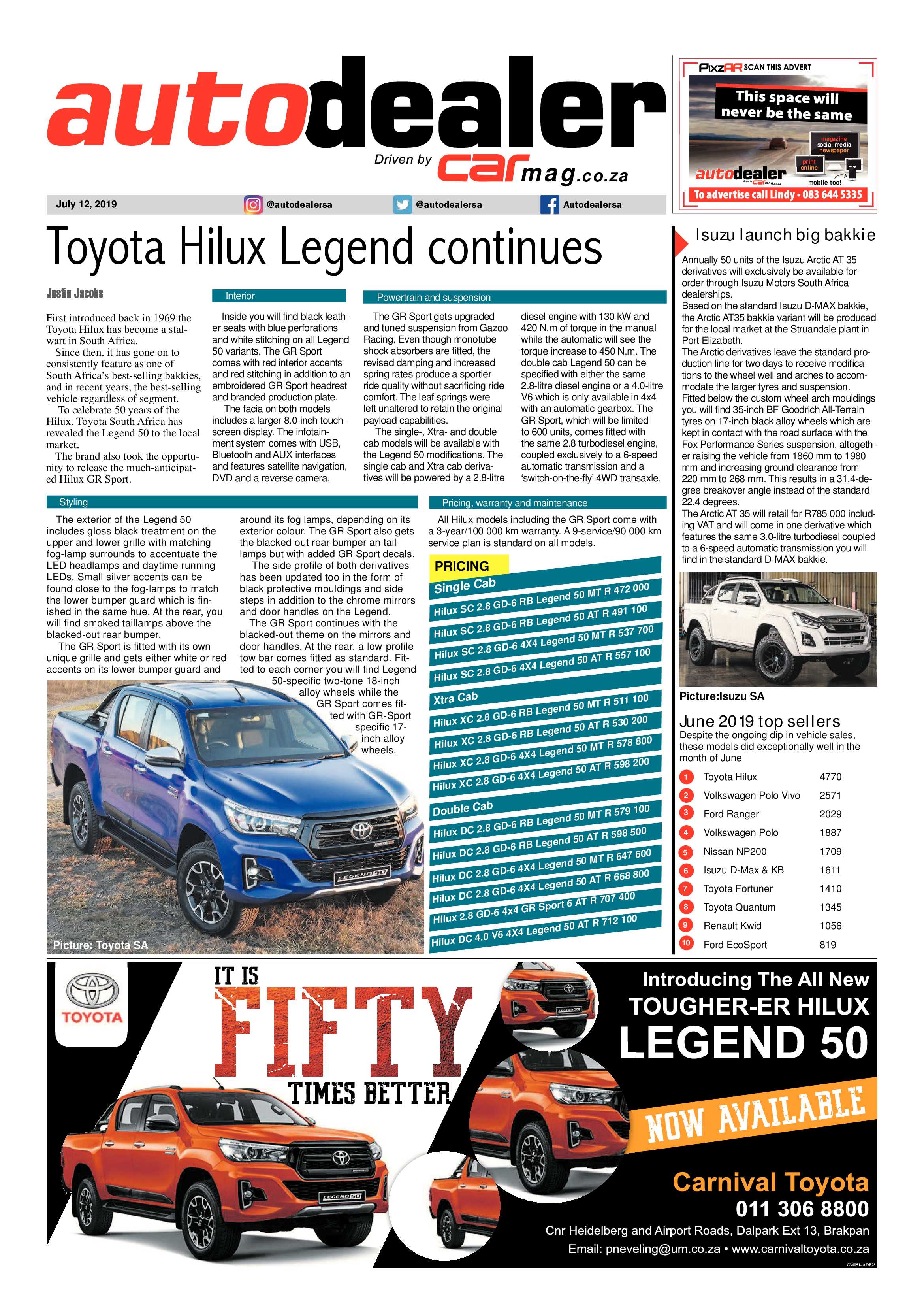 Benoni City Times 11 July 2019 page 20