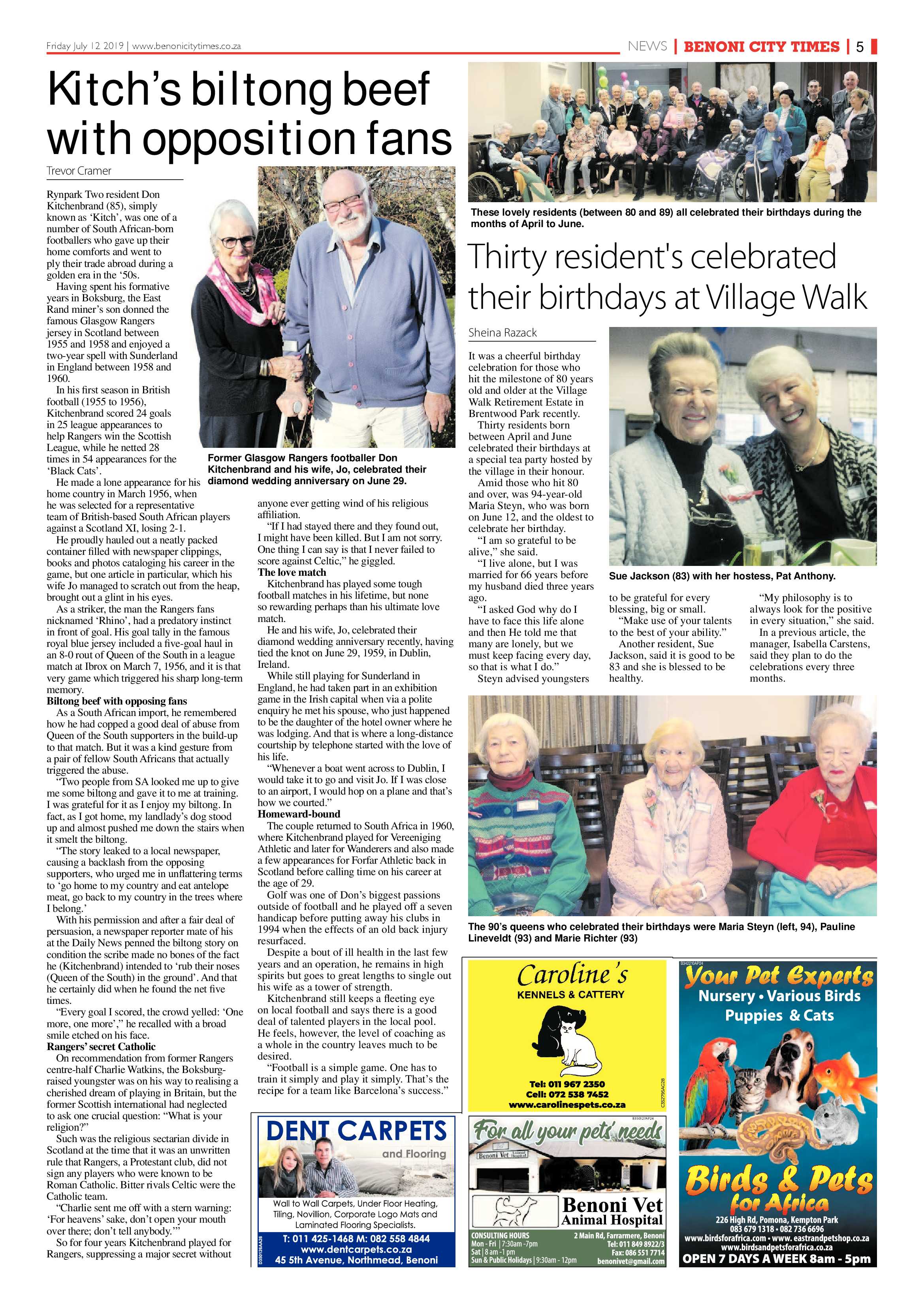 Benoni City Times 11 July 2019 page 5