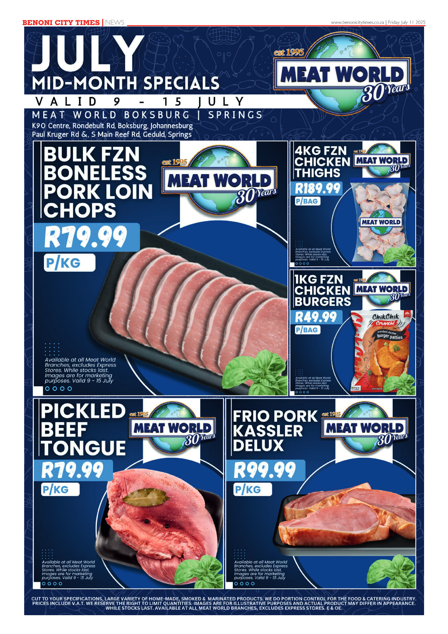 Benoni City Times 11 July 2025 page 2