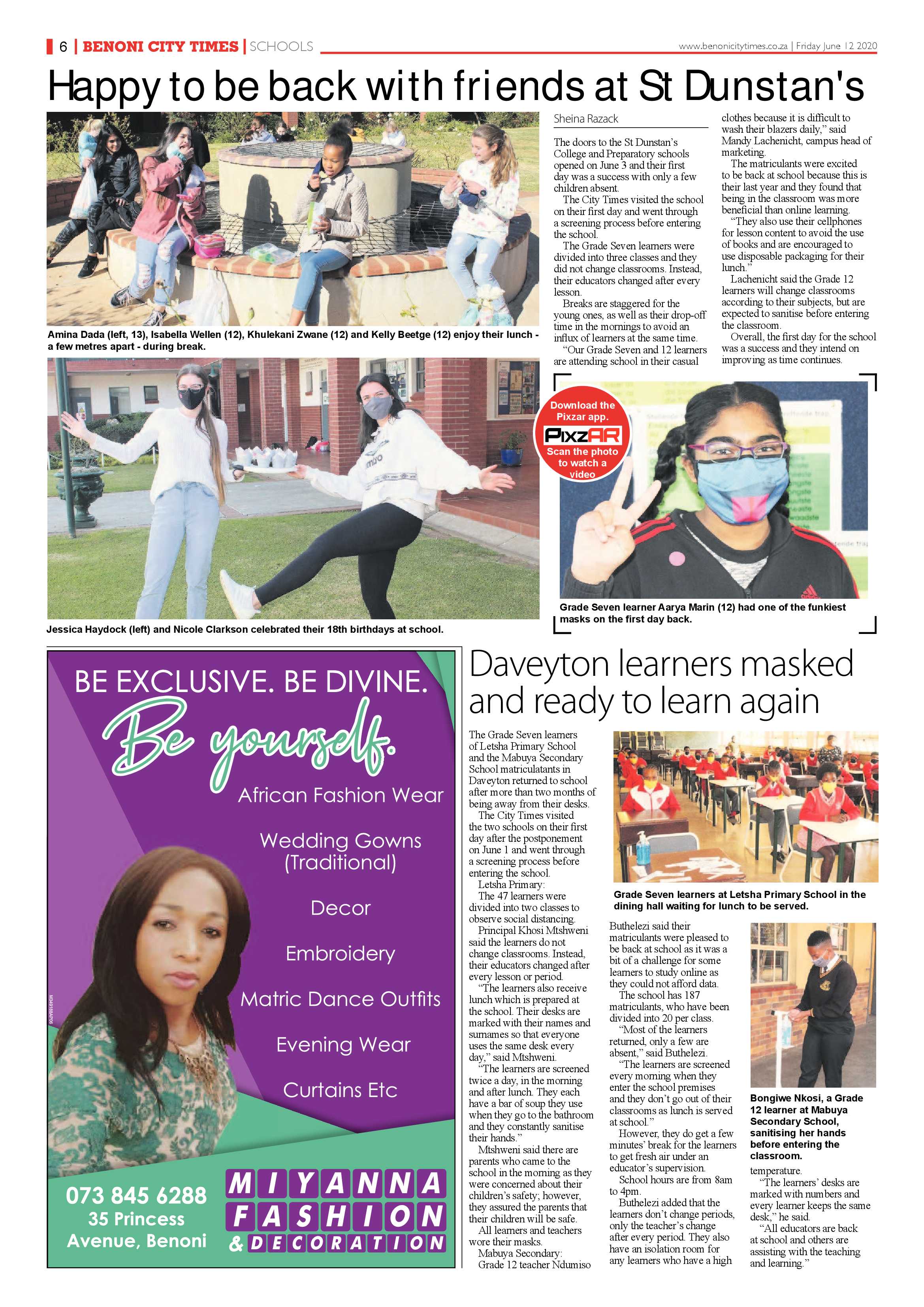 Benoni City Times 11 June 2020 page 6