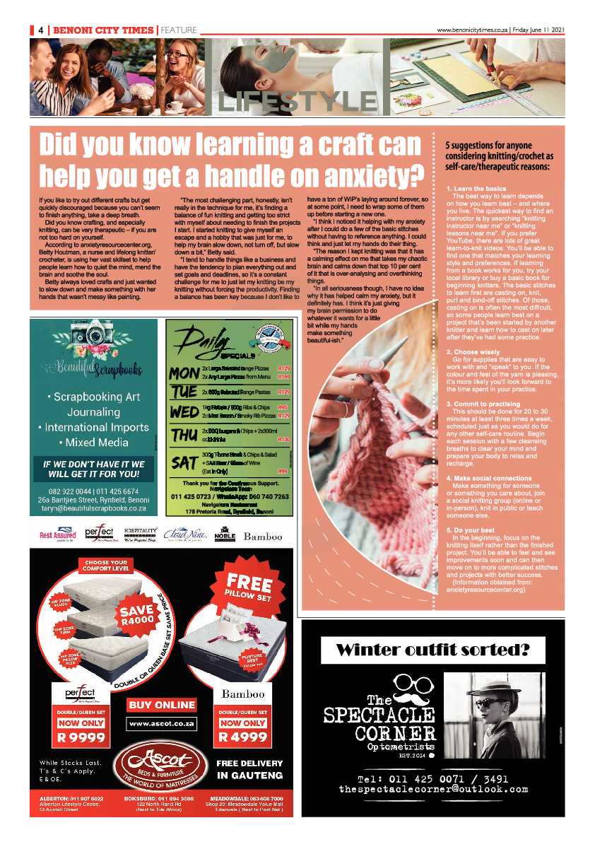 Benoni City Times 11 June 2021 page 4