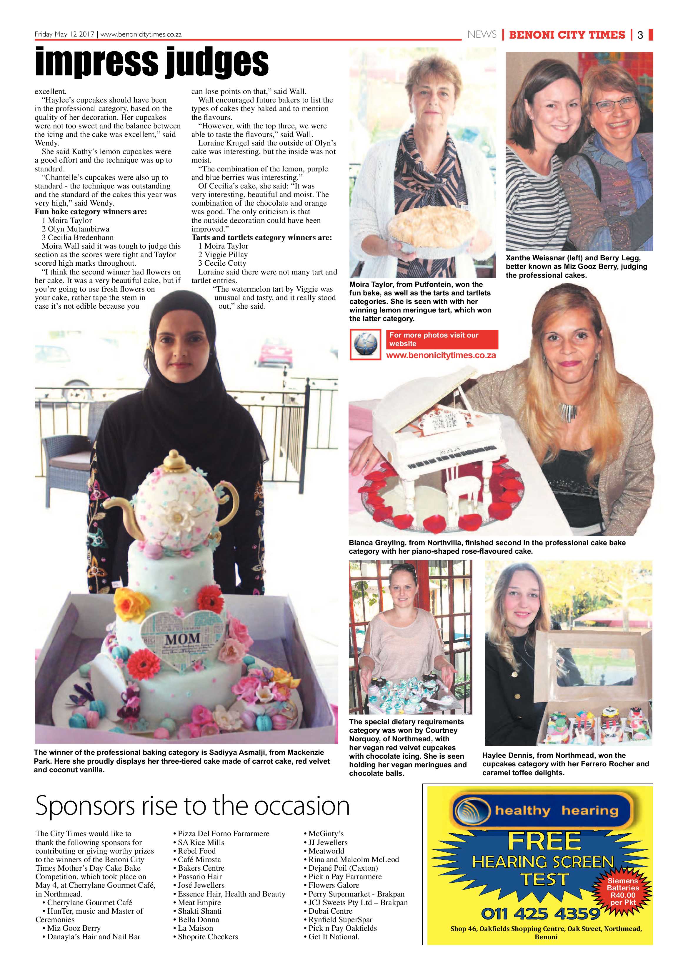 Benoni City Times 11 May 2017 page 3