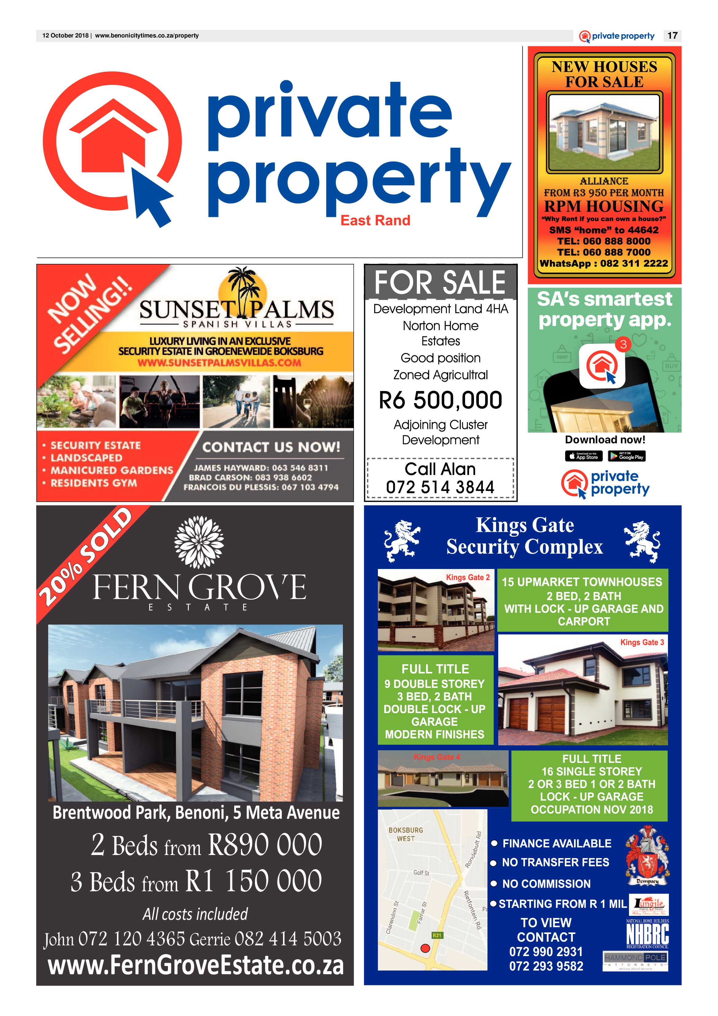Benoni City Times 11 October 2018 page 17