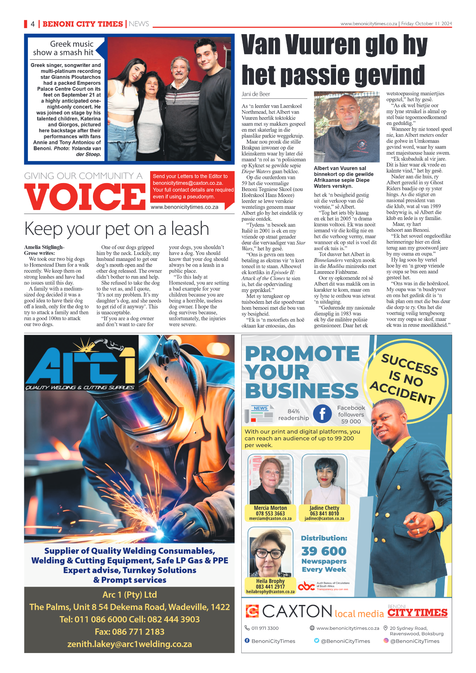Benoni City Times 11 October 2024 page 4