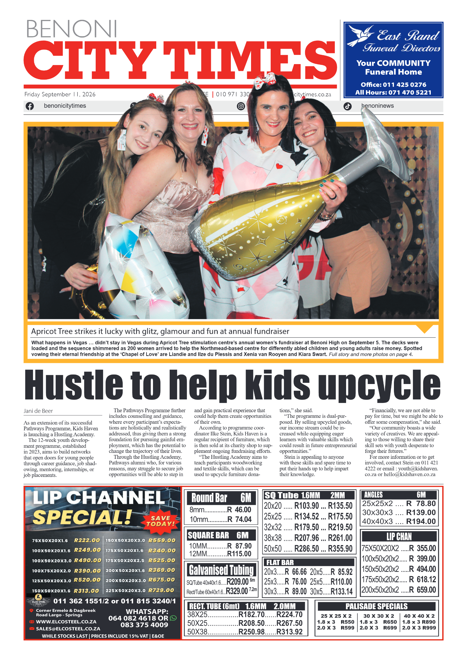 Benoni City Times 11 September 2026 page 3