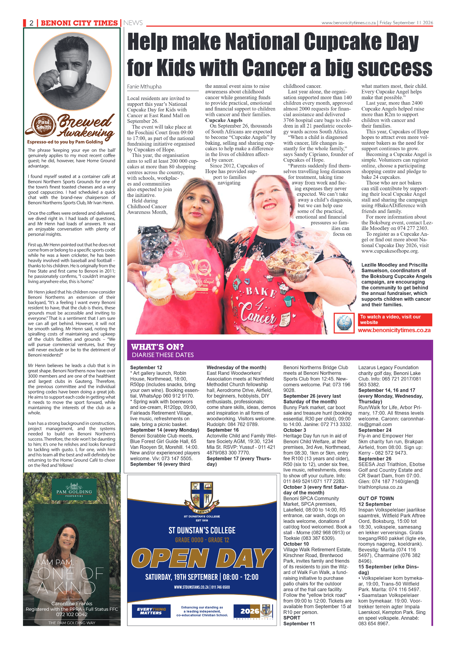 Benoni City Times 11 September 2026 page 4