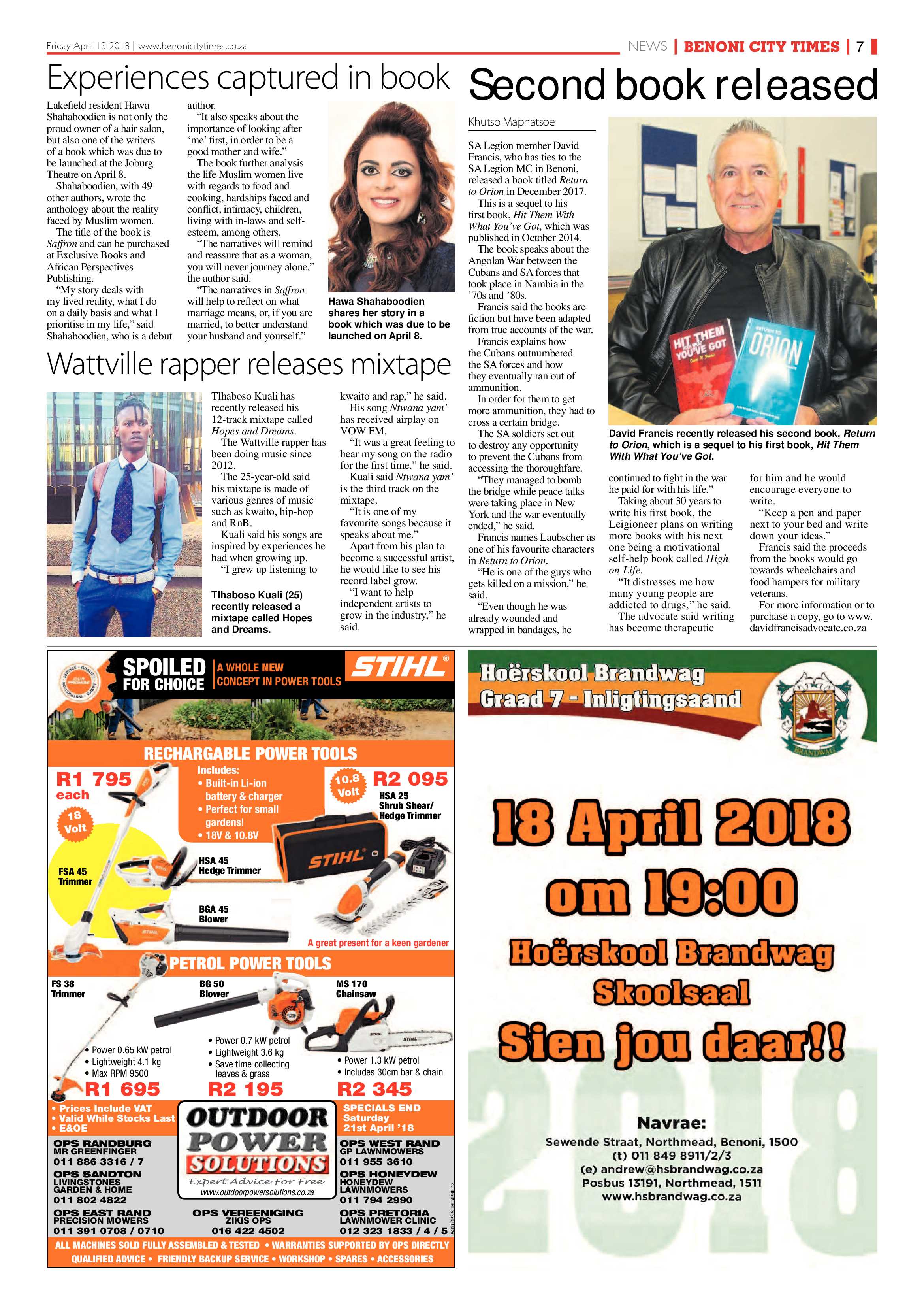 Benoni City Times 12 April 2018 page 9