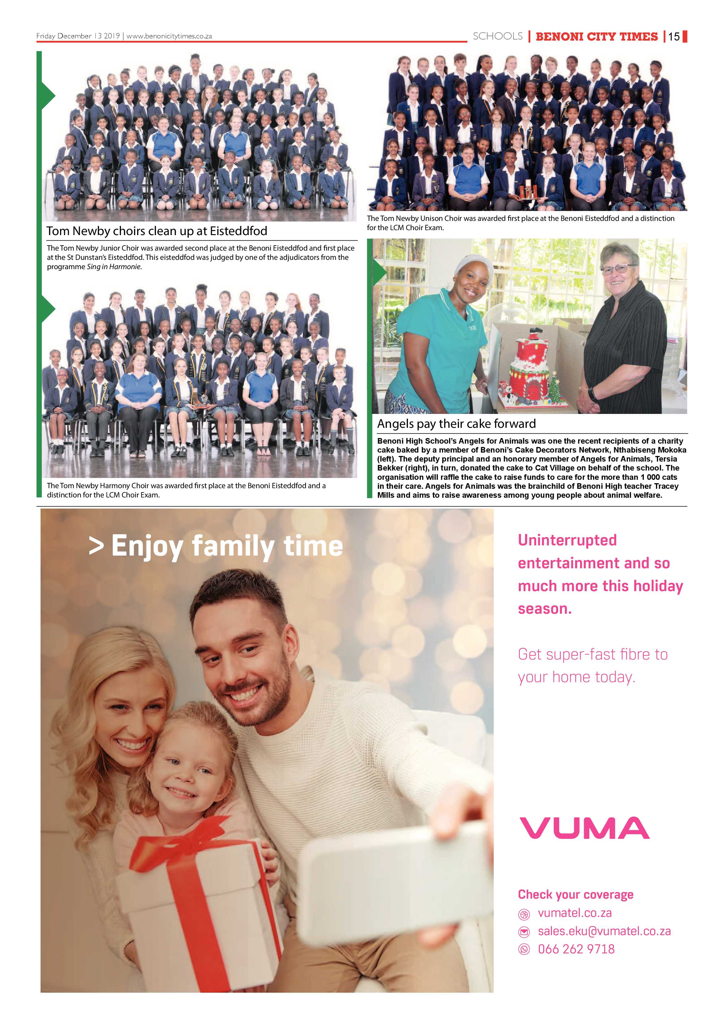 Benoni City Times 12 December 2019 page 15