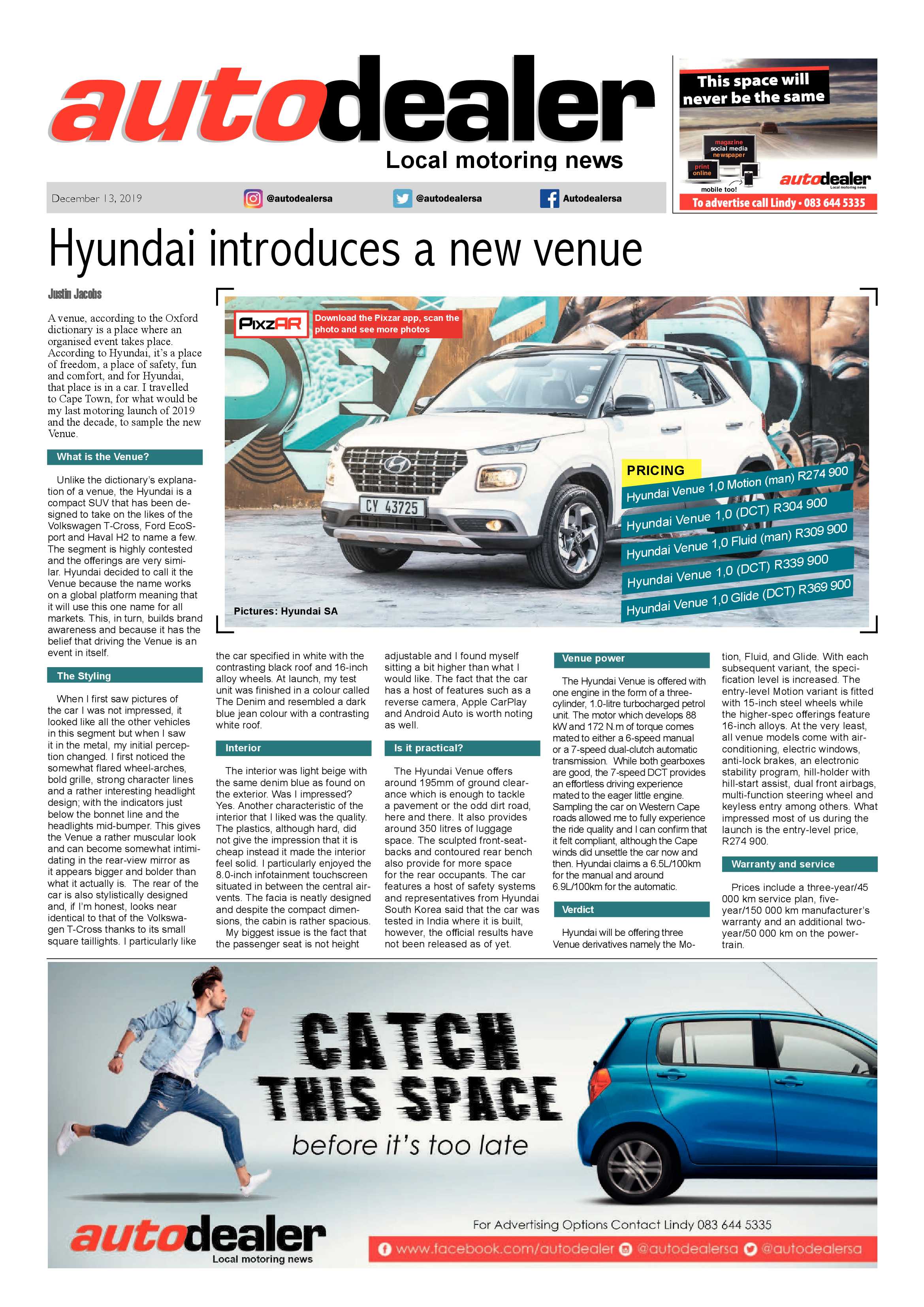 Benoni City Times 12 December 2019 page 19