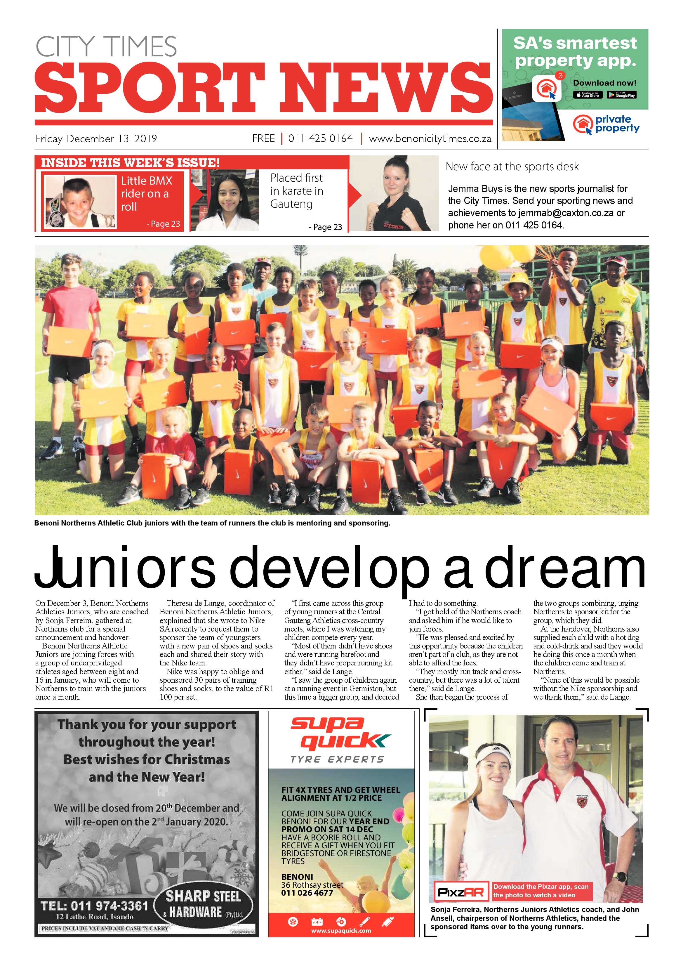 Benoni City Times 12 December 2019 page 24
