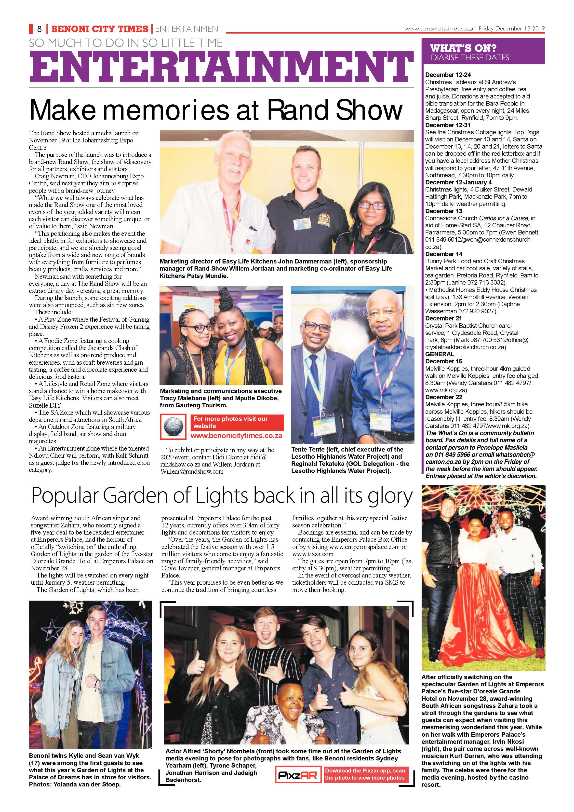 Benoni City Times 12 December 2019 page 8