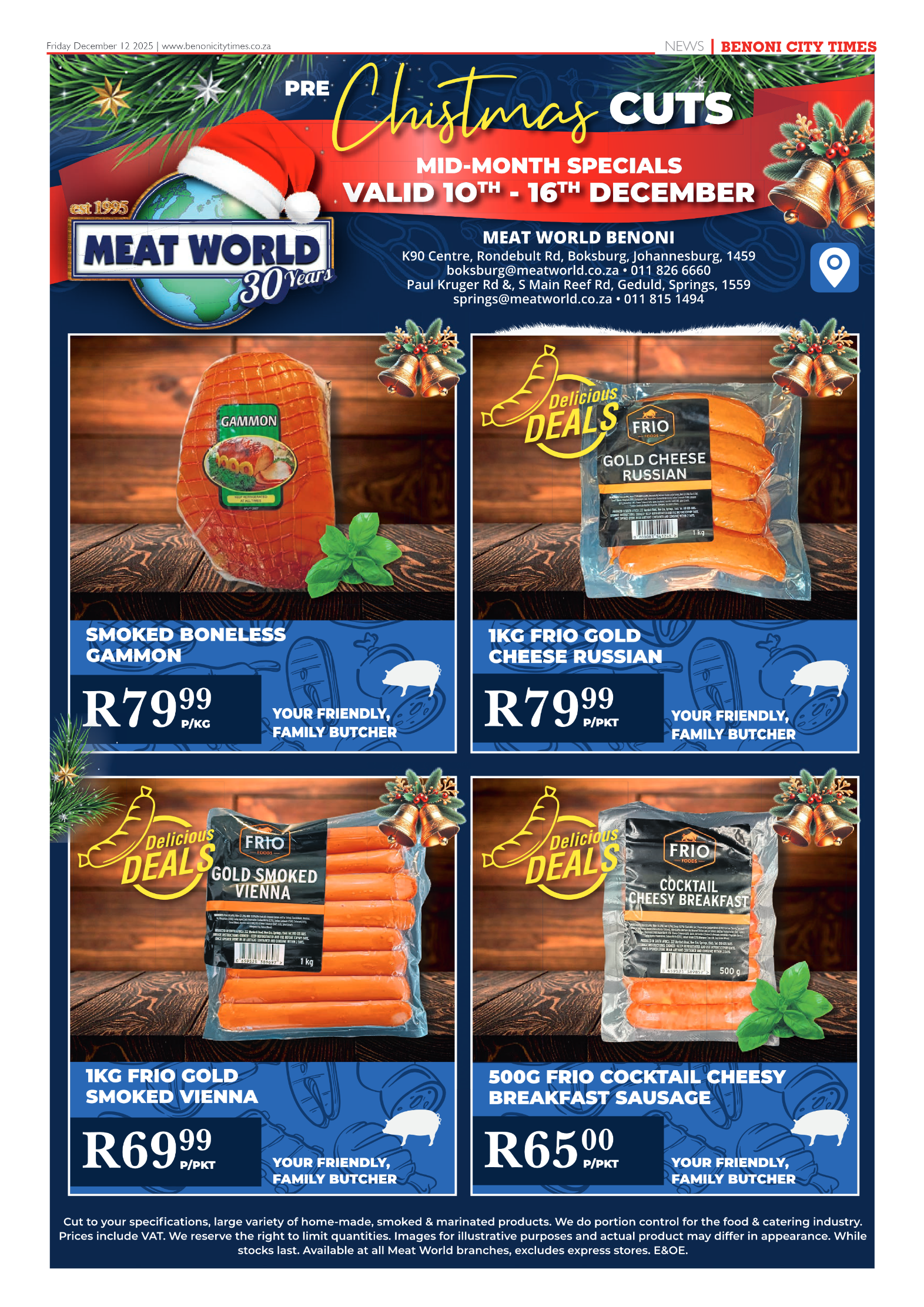 Benoni City Times 12 December 2025 page 11