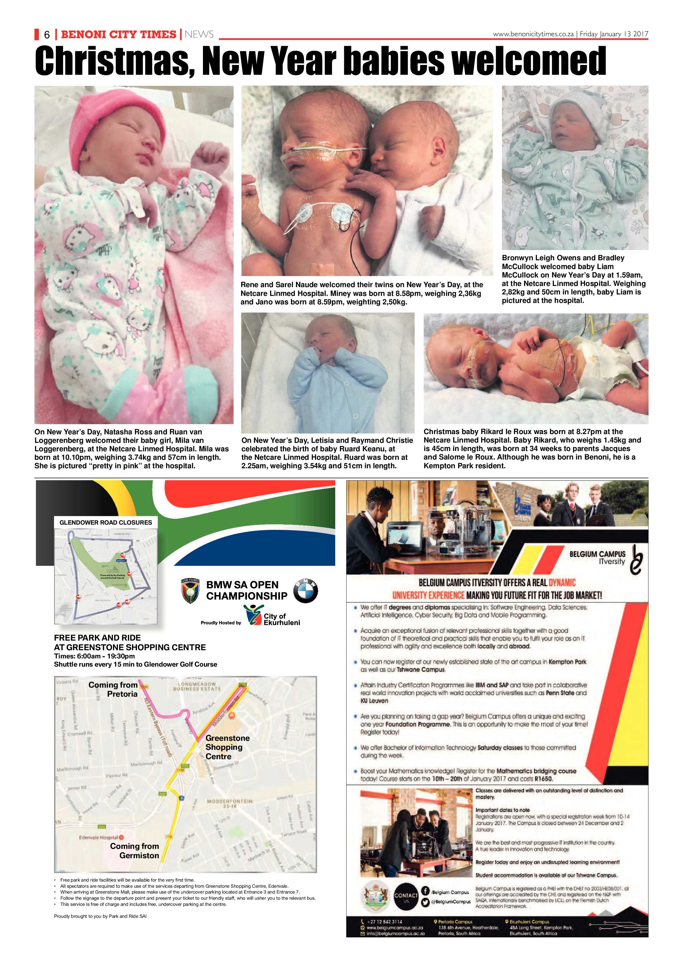 Benoni City Times 12 January 2017 page 6