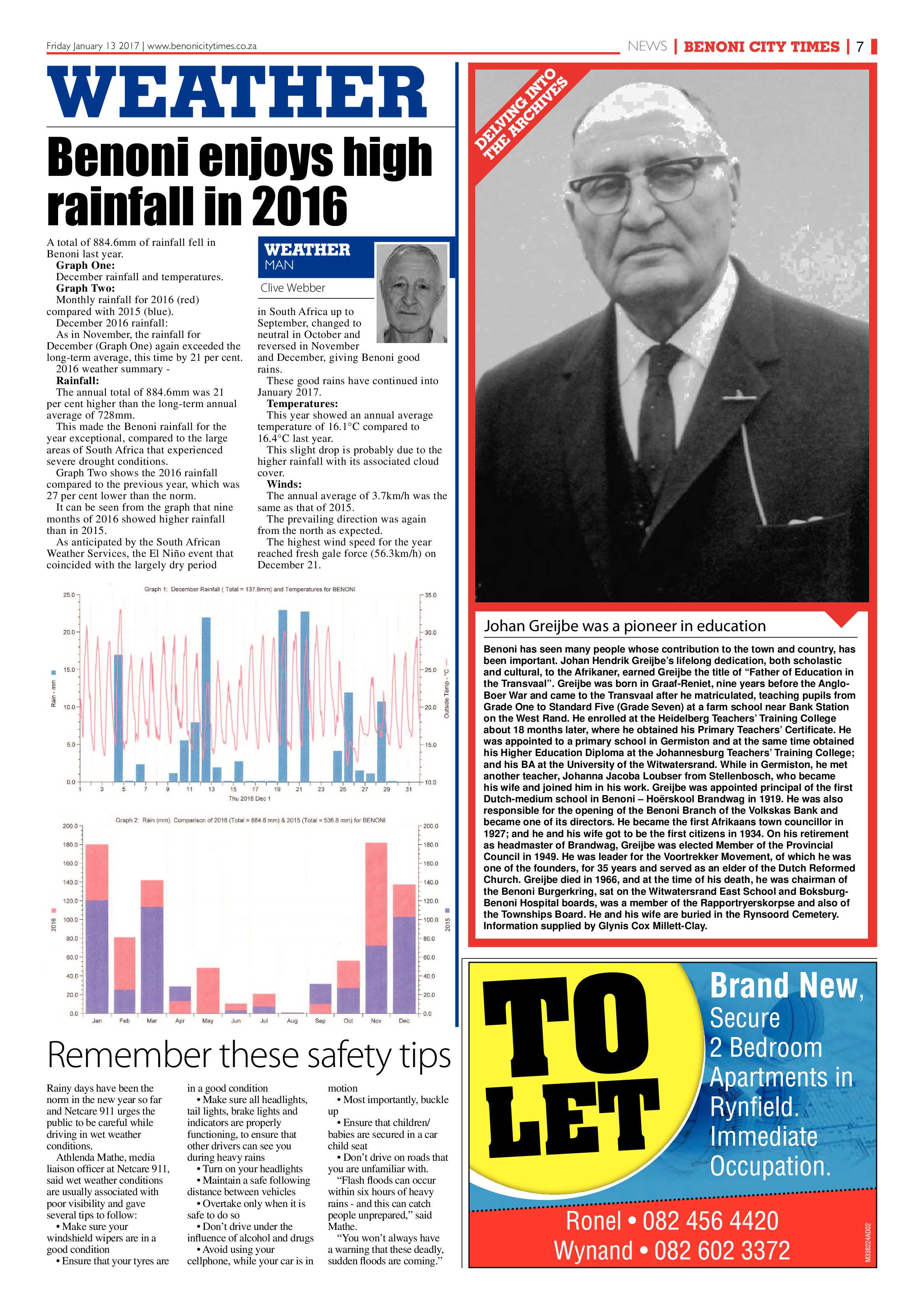 Benoni City Times 12 January 2017 page 7