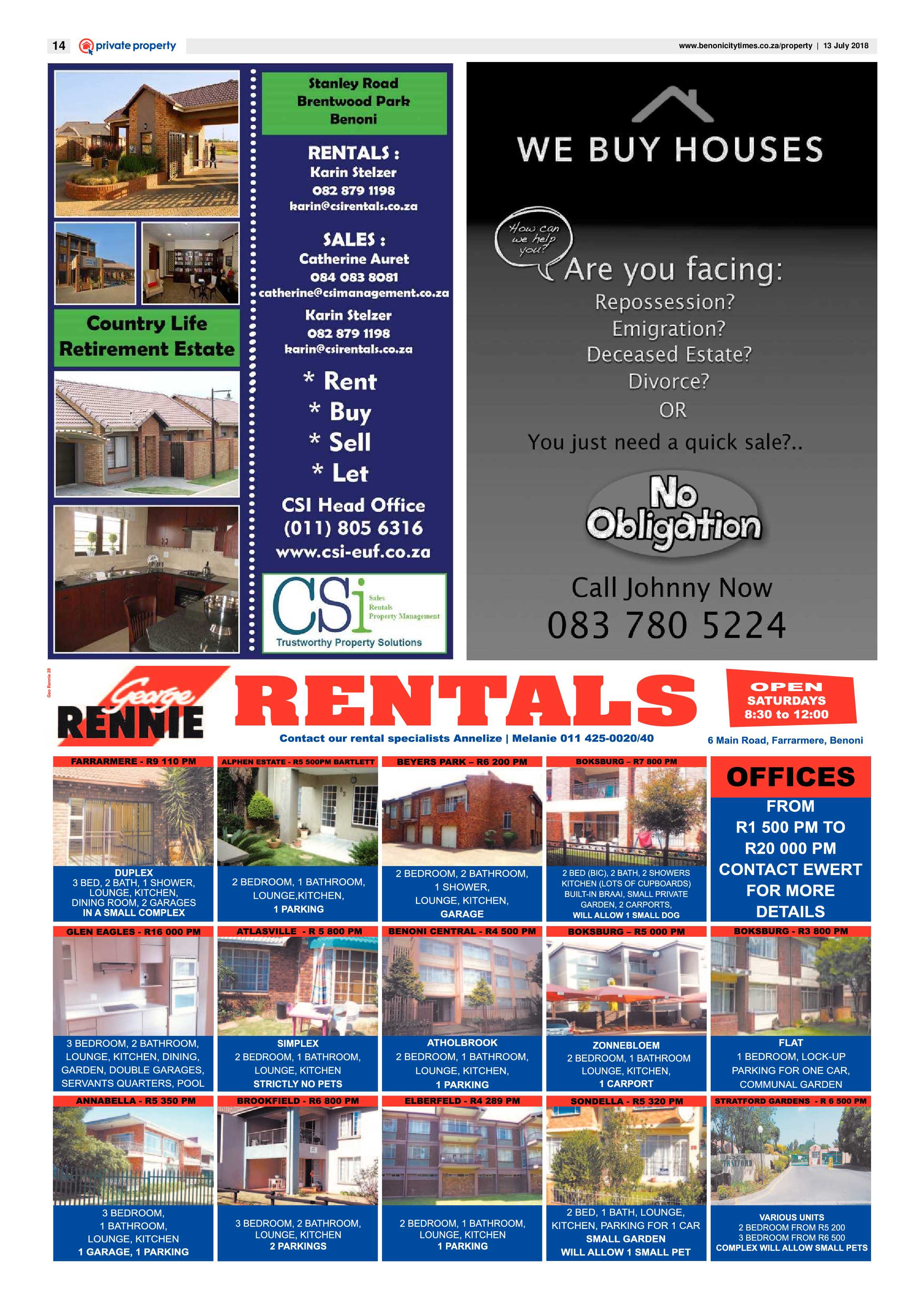 Benoni City Times 12 July 2018 page 14