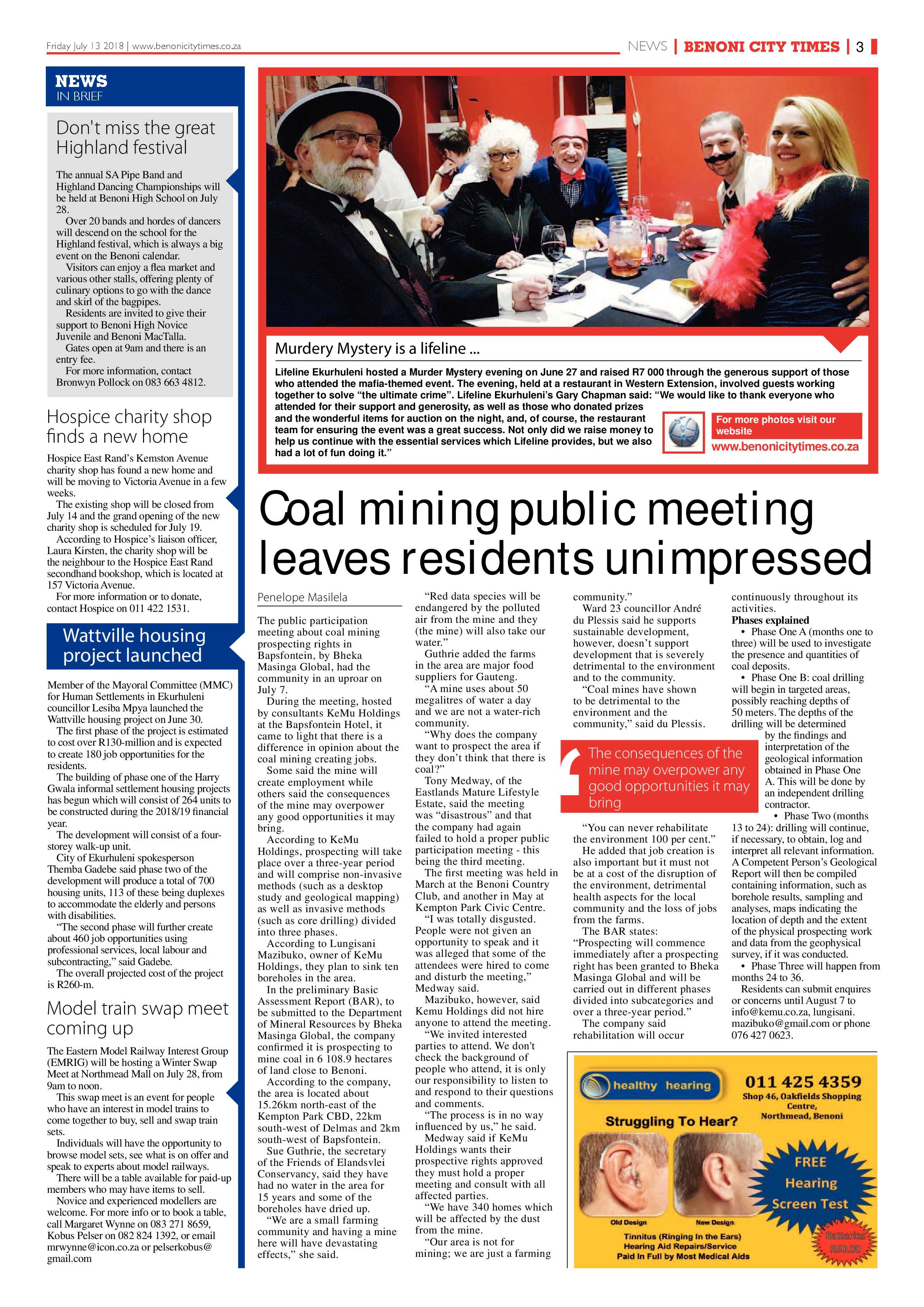 Benoni City Times 12 July 2018 page 3