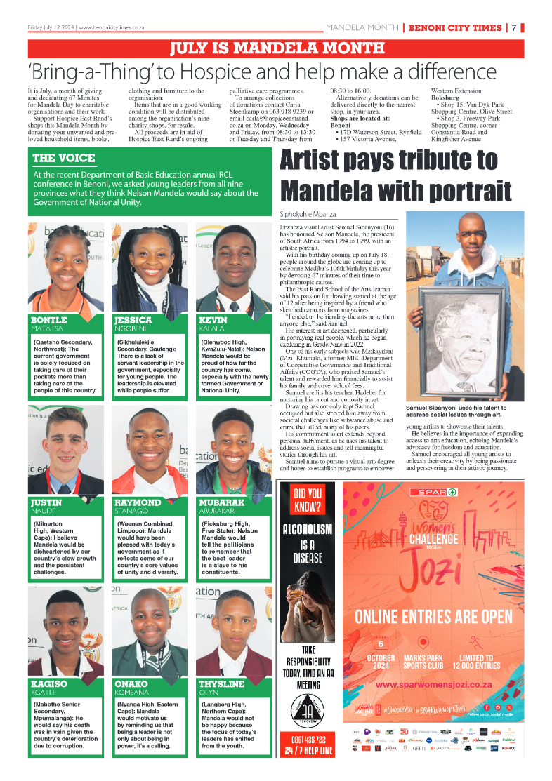 Benoni City Times 12 July 2024 page 7