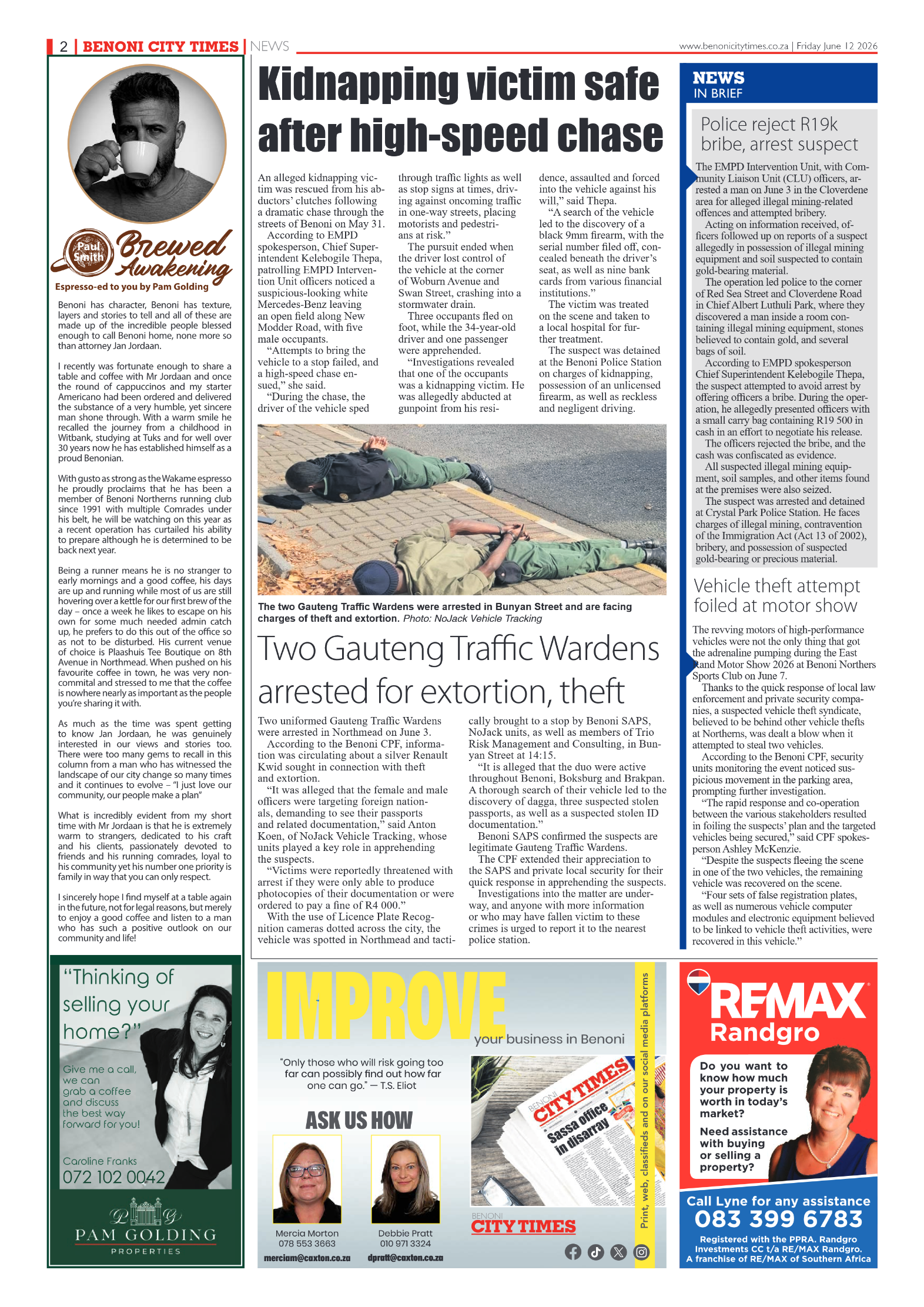 Benoni City Times 12 June 2026 page 4