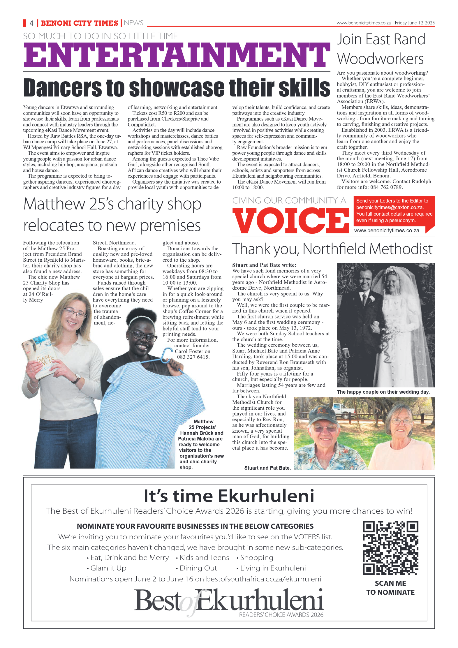 Benoni City Times 12 June 2026 page 6