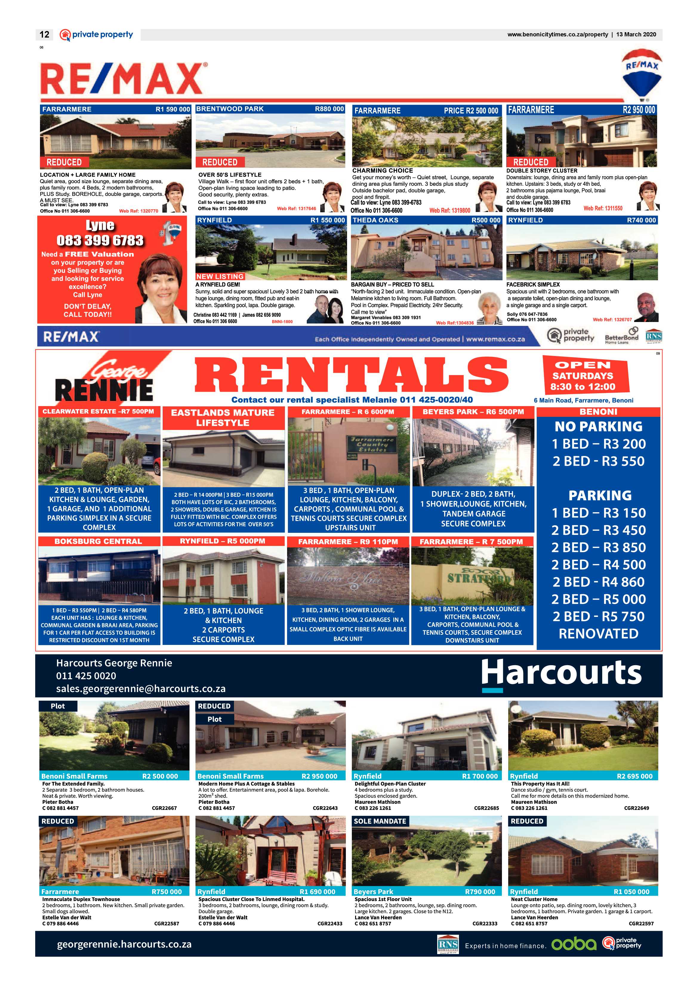 Benoni City Times 12 March 2020 page 12
