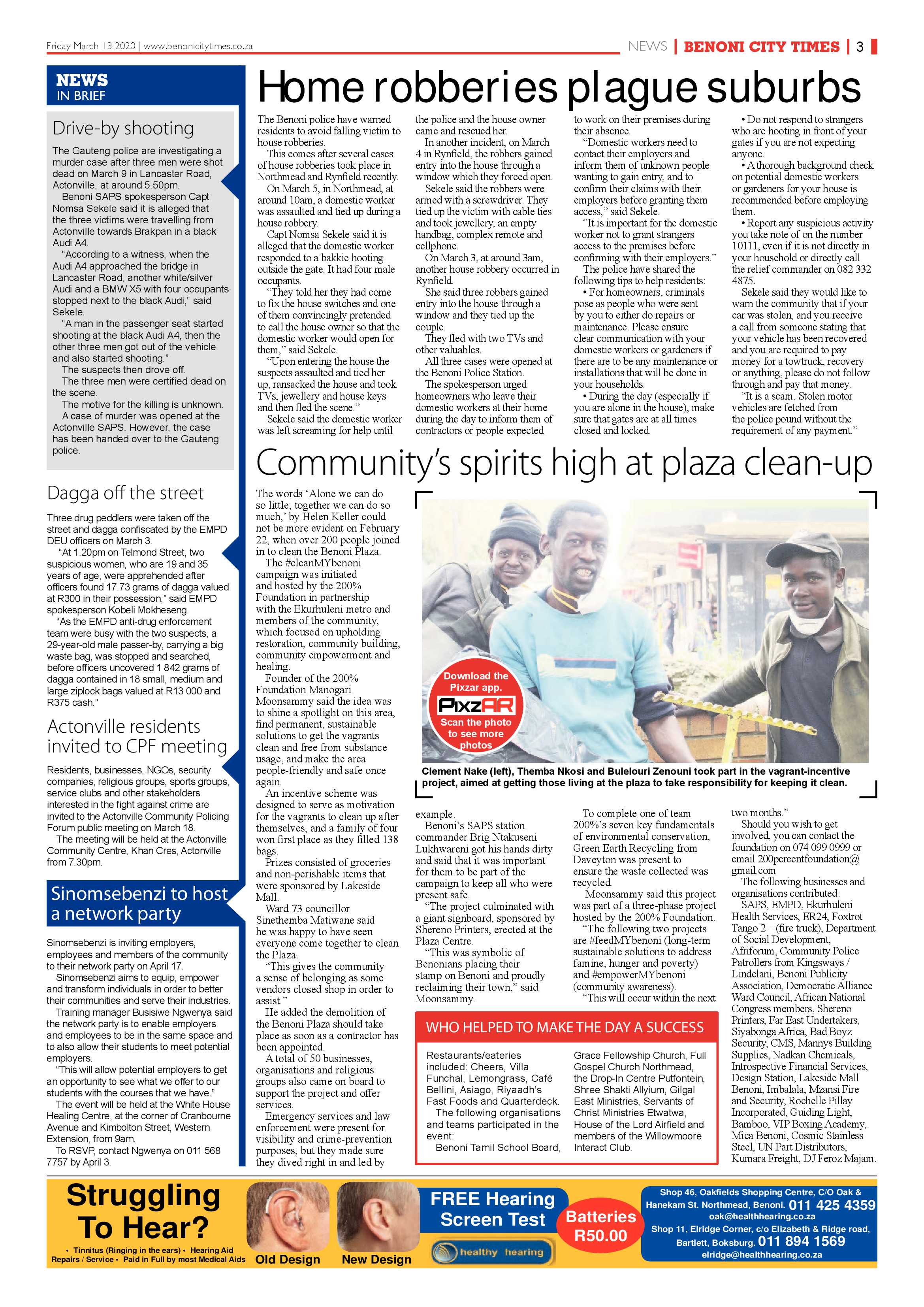 Benoni City Times 12 March 2020 page 3