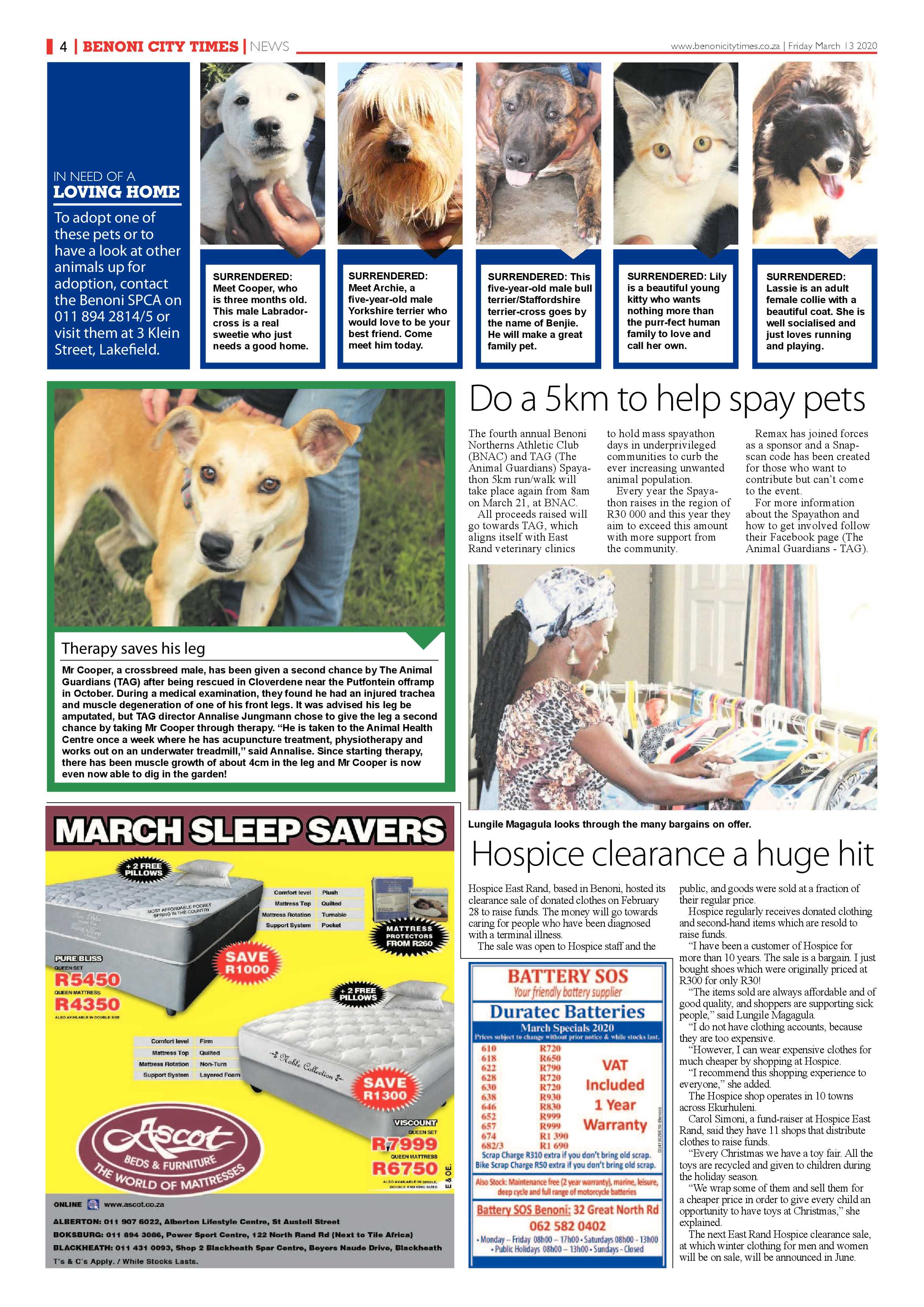 Benoni City Times 12 March 2020 page 4