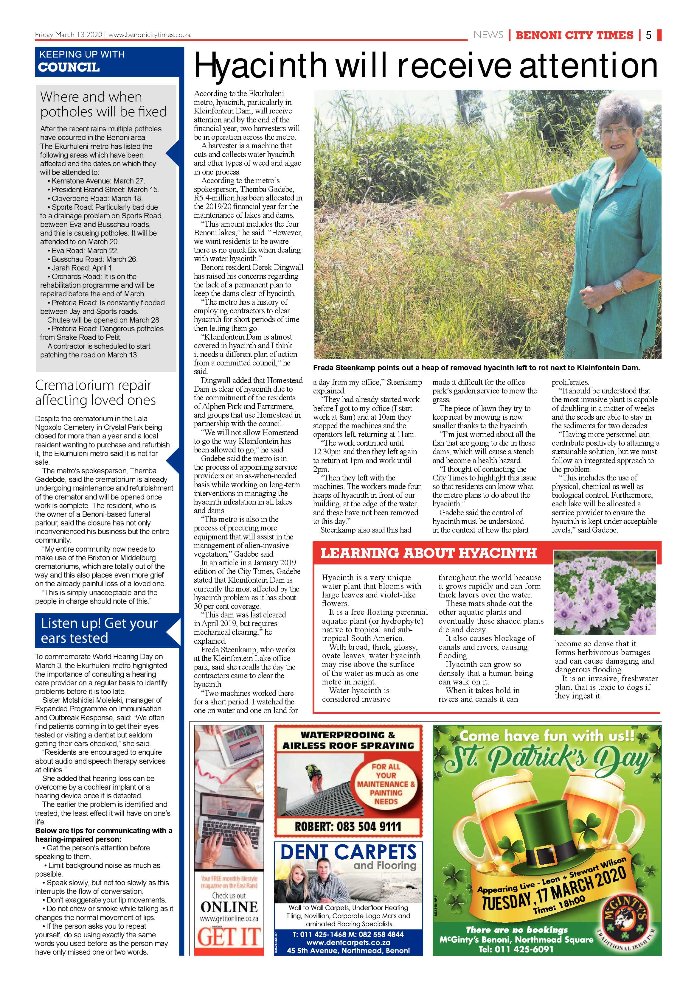 Benoni City Times 12 March 2020 page 5